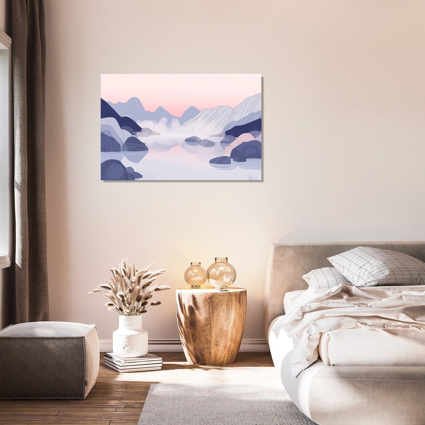Tranquil Mountain Springs Canvas