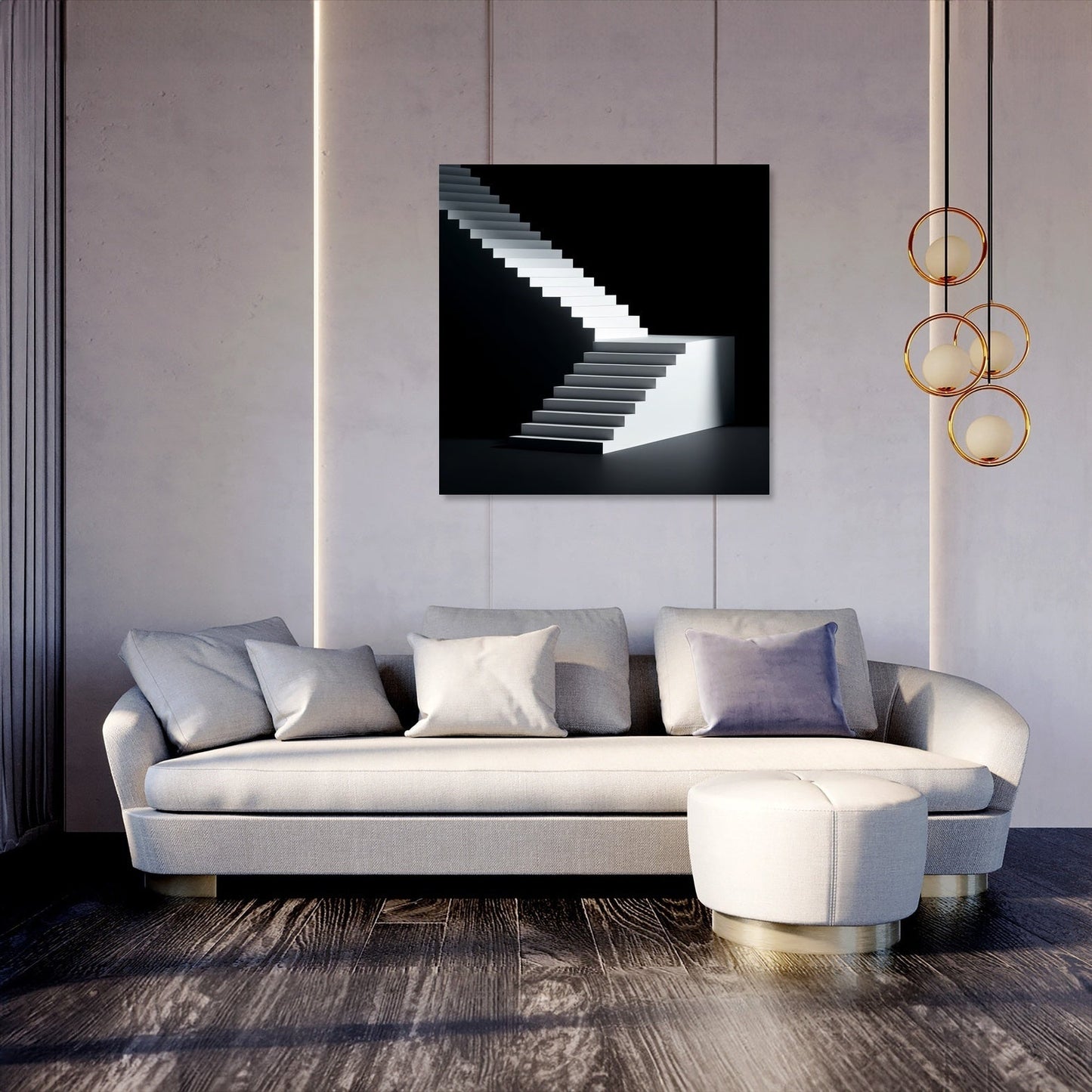 Ascent into Mystery Canvas