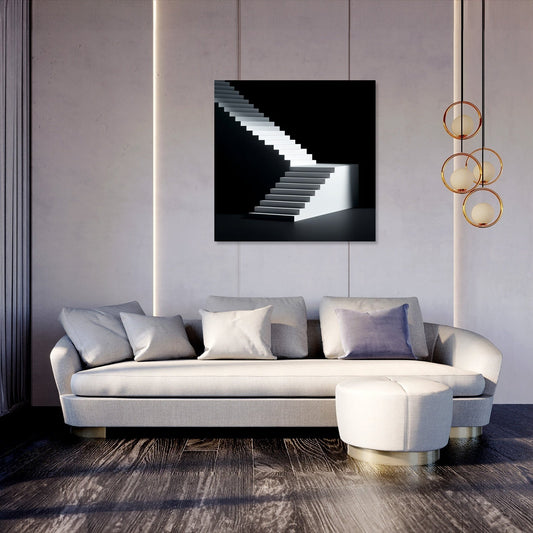 Ascent into Mystery Canvas