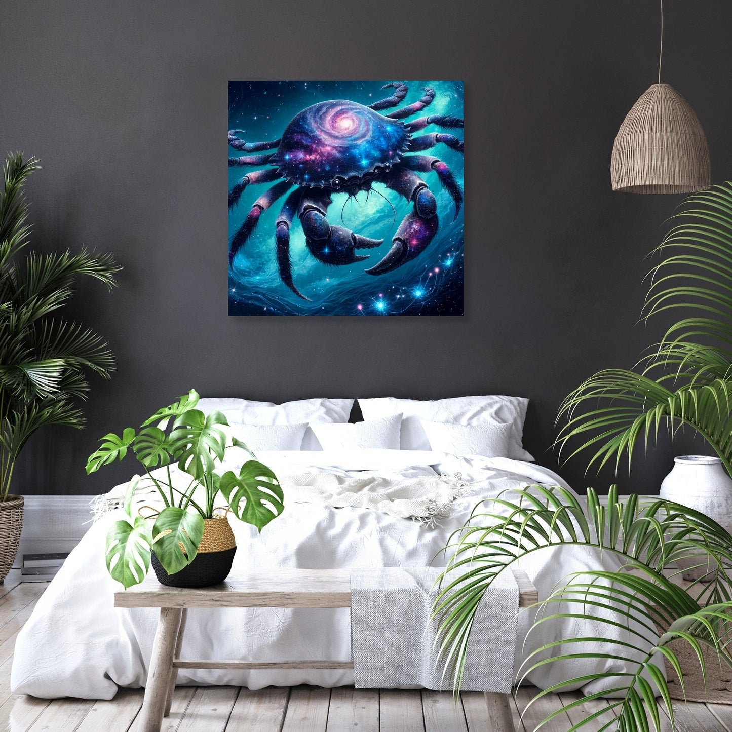Celestial Crab Canvas