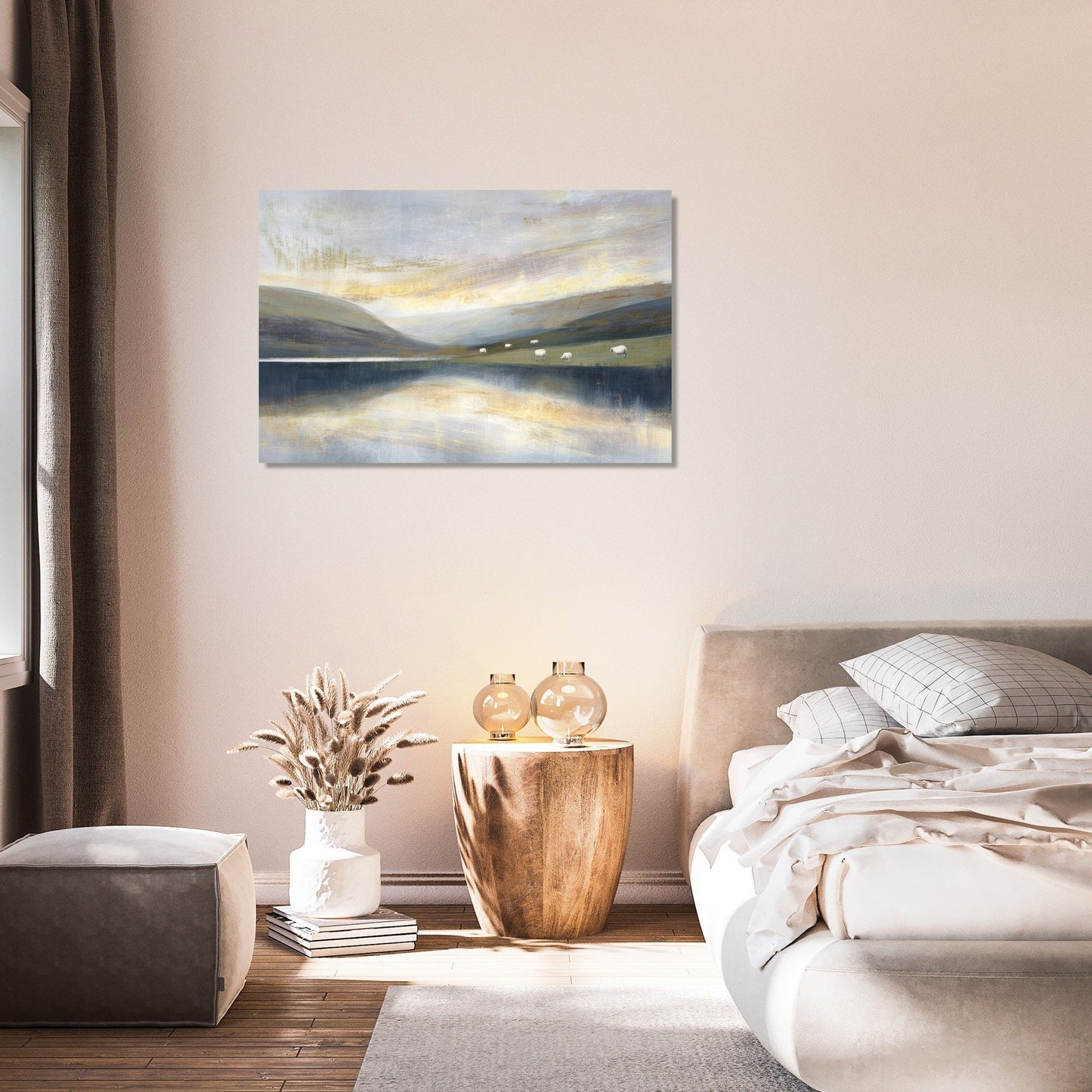 Malham Tarn Reflection Canvas