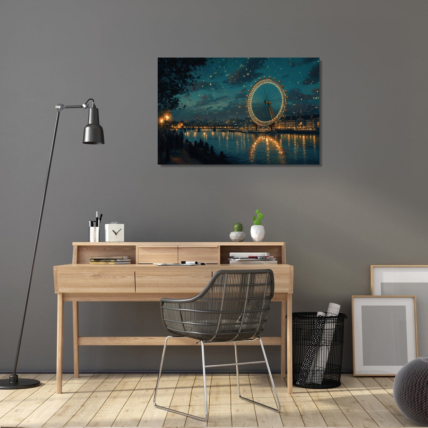 London Nightlight Canvas