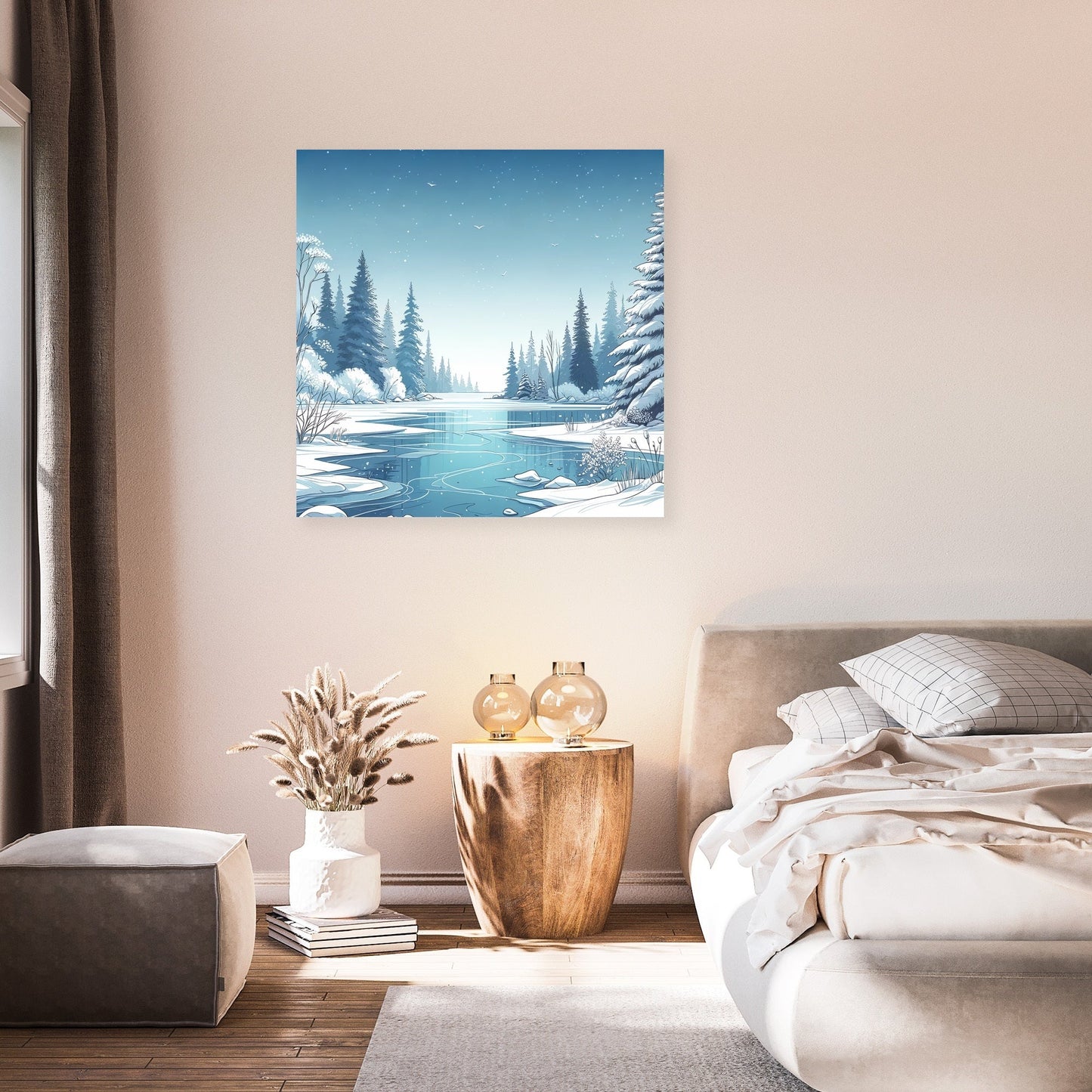 Winter Tranquility Canvas