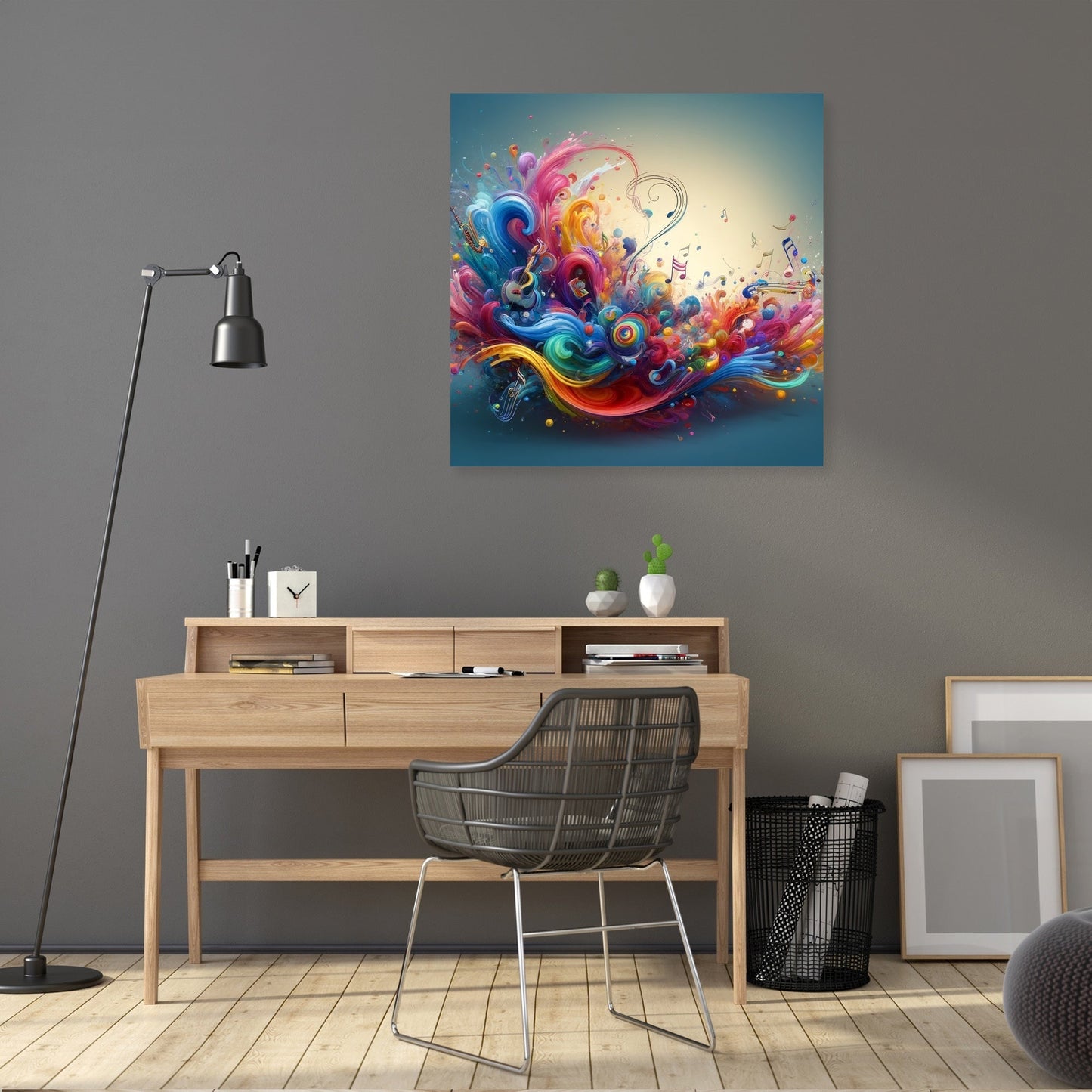 Lively Music Festival Canvas