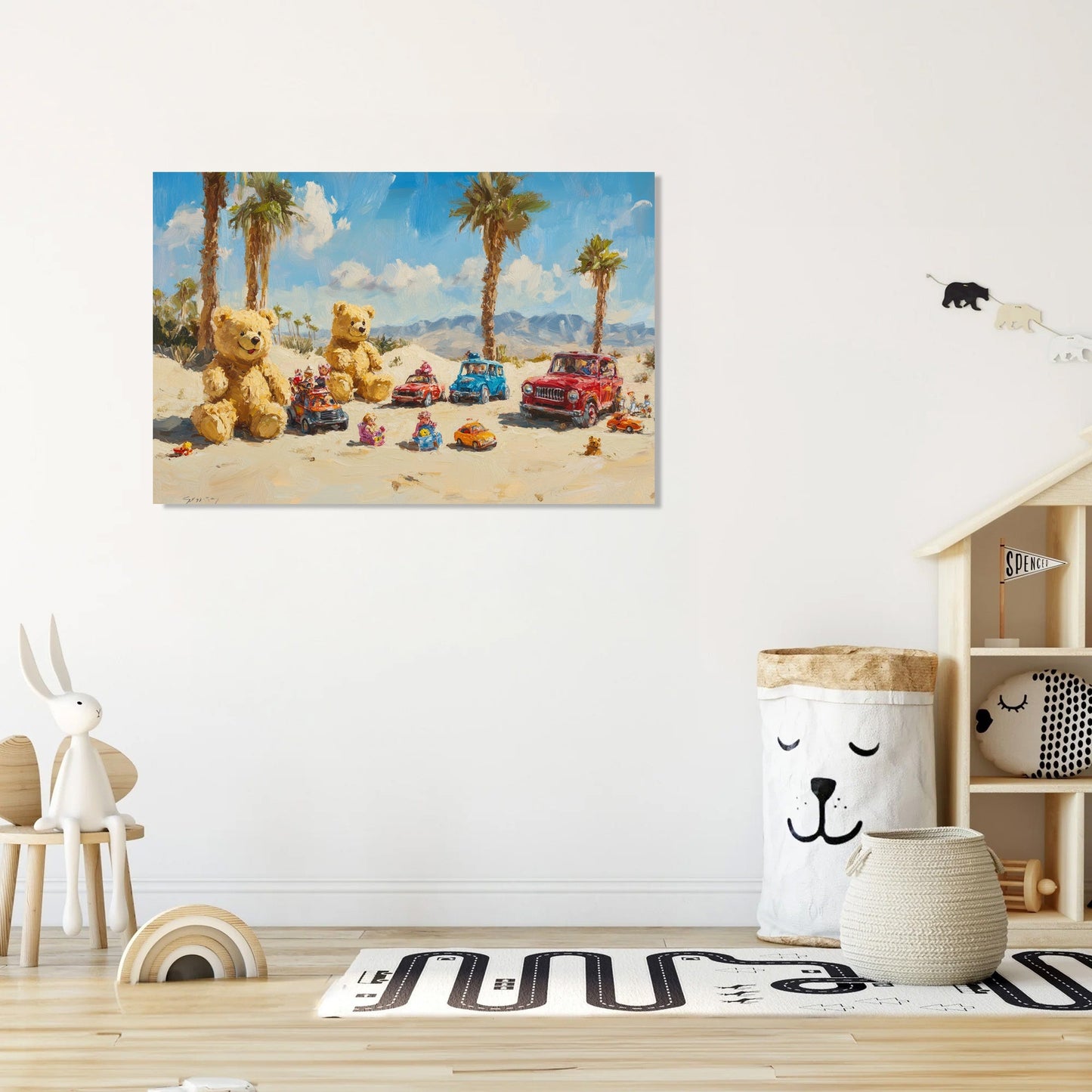 Desert Toyland Canvas