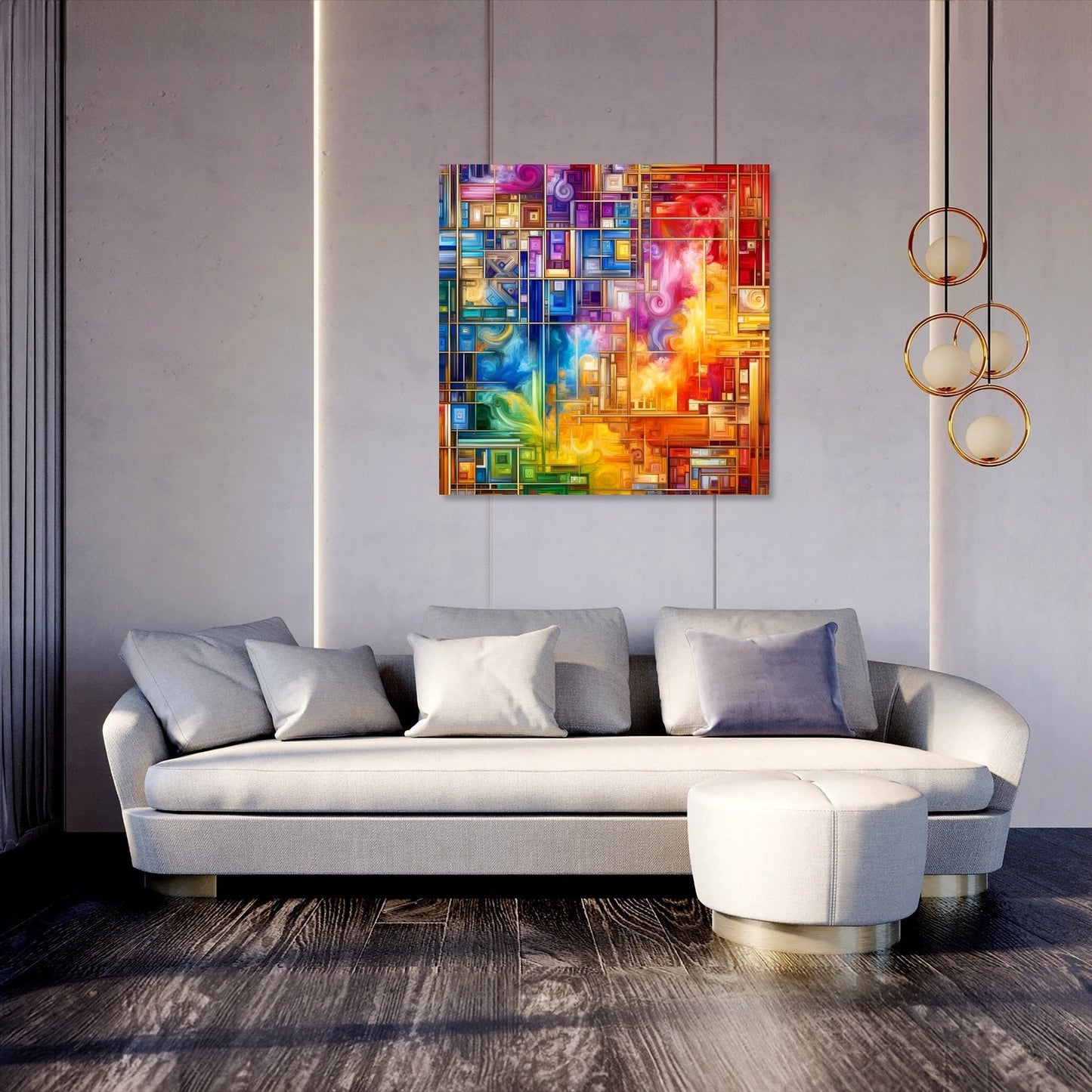 Harmony in Chaos Canvas