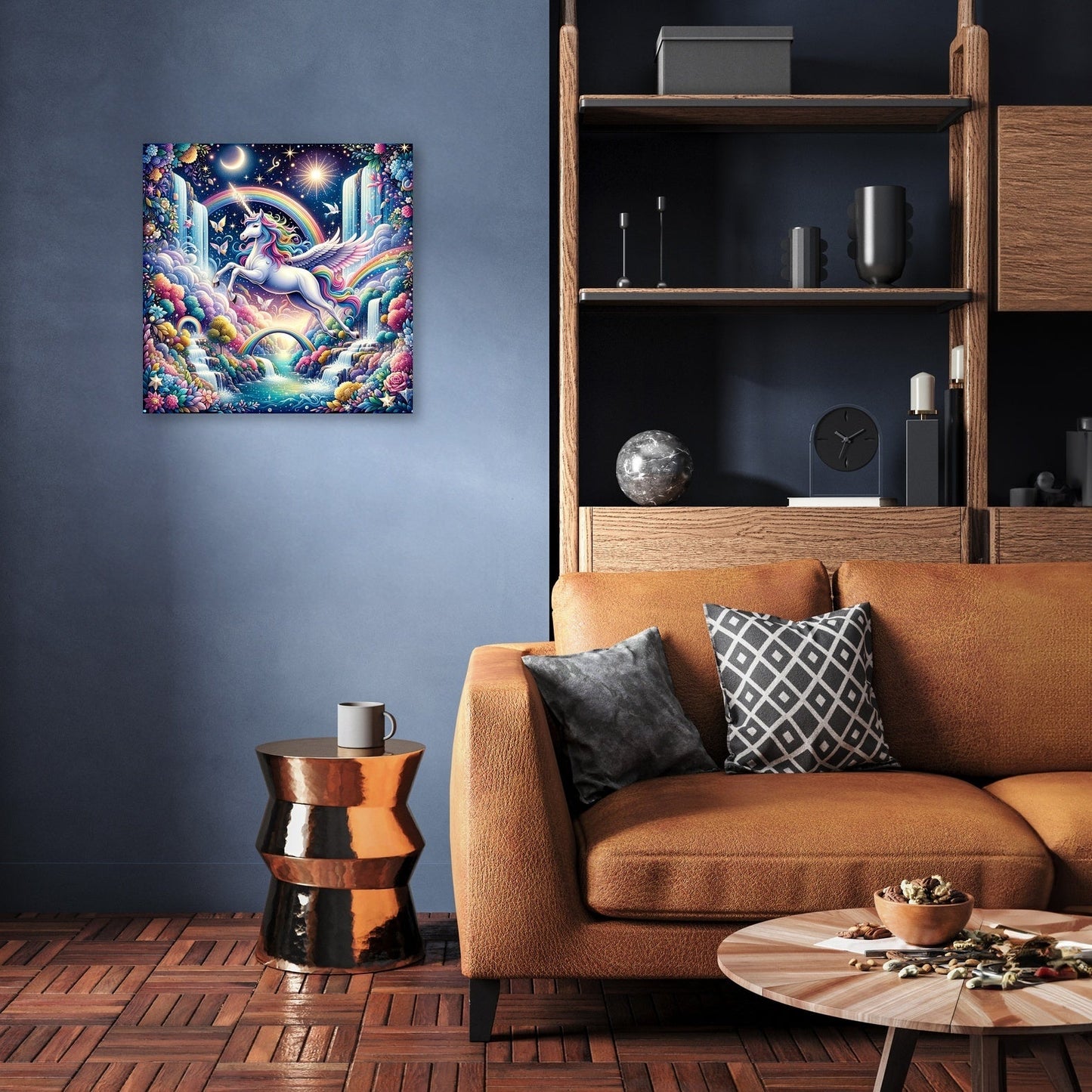 Enchanted Unicorn Magic Canvas