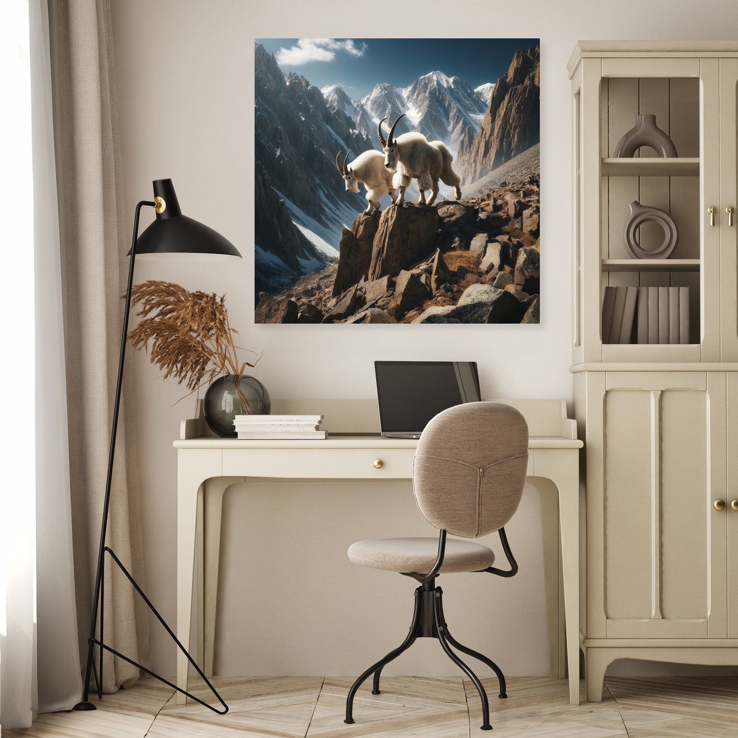 Mountain Goats Canvas