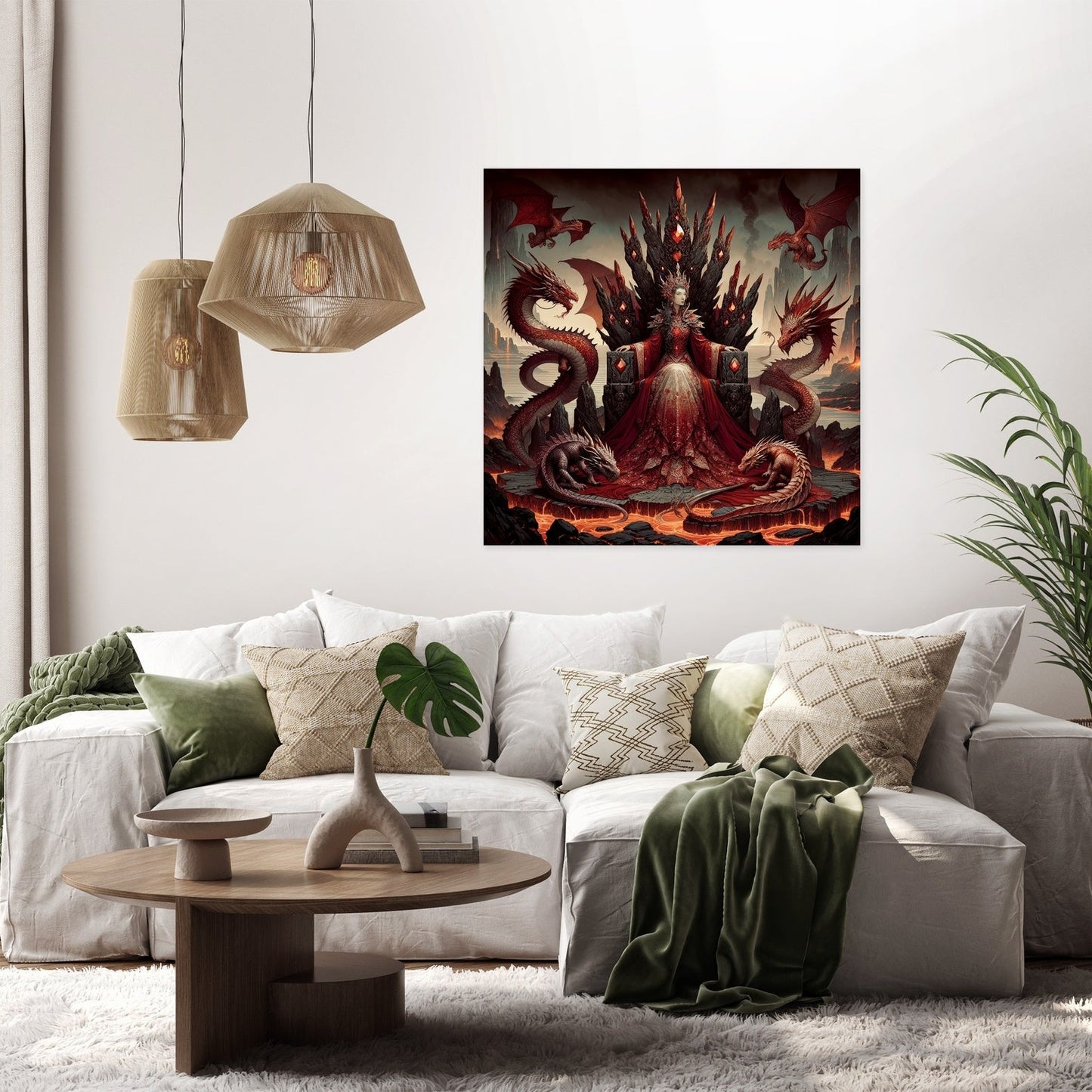 Dragon Queen Canvas