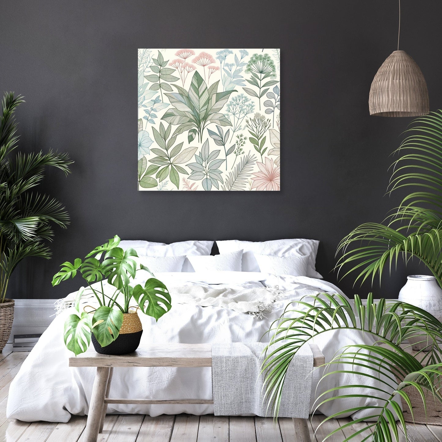 Serene Botanicals Canvas