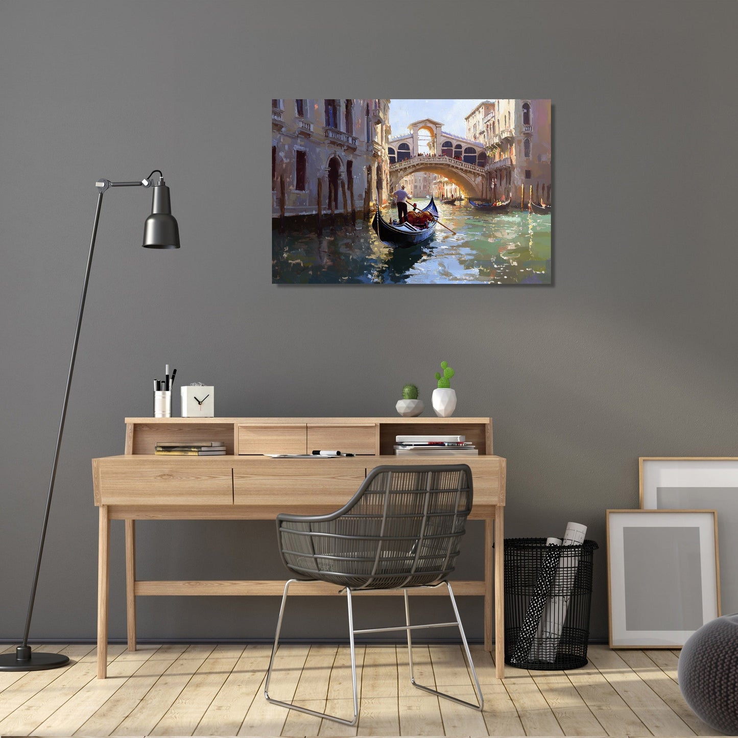Venetian Canals Canvas