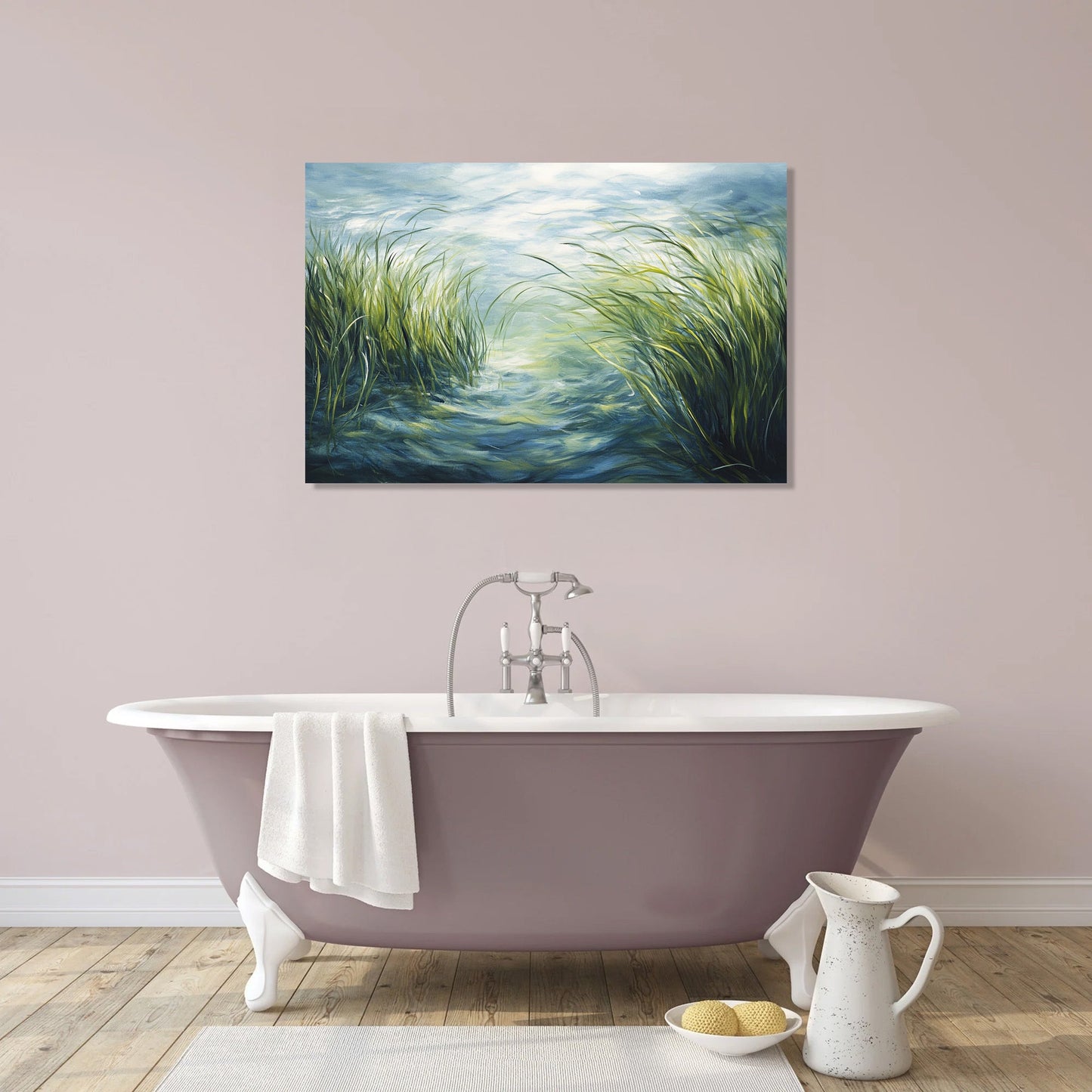 Seagrass Harmony Canvas