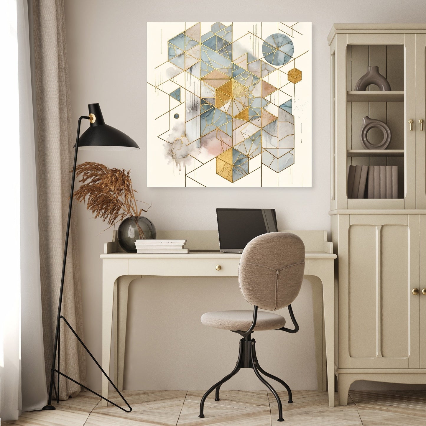 Kintsugi Harmony Canvas