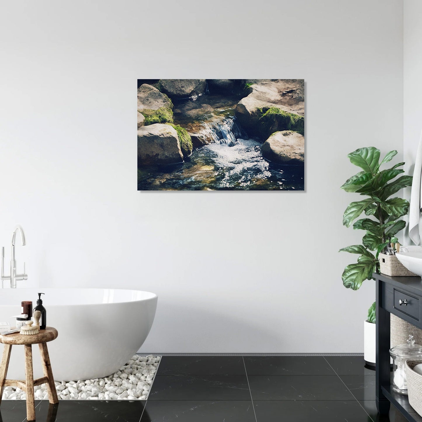 Tranquil Brook Canvas