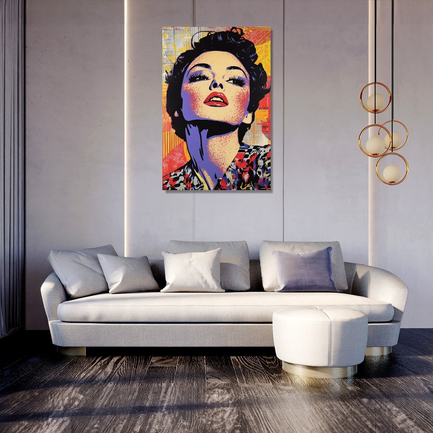 Silver Screen Legend Canvas