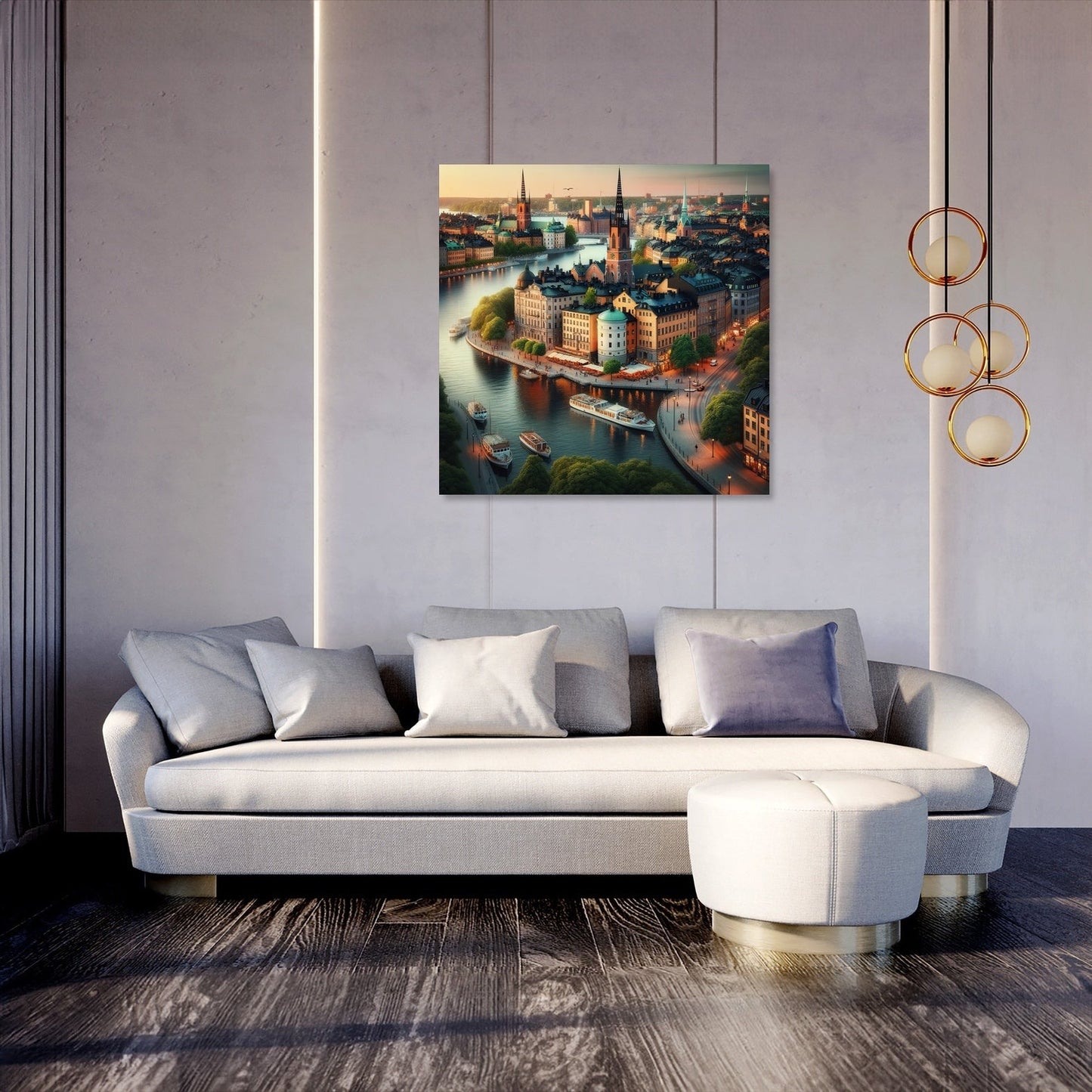 Stockholm Spectrum Canvas