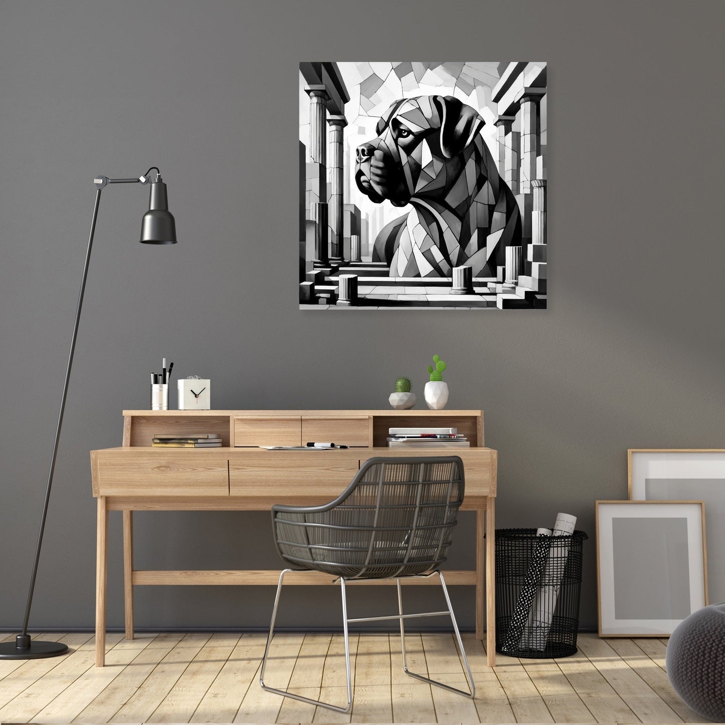 Echoes of the Past Bullmastiff Canvas