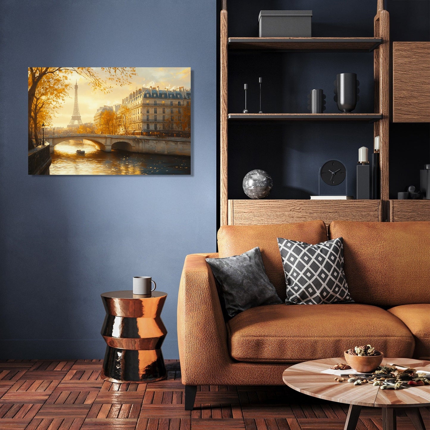 Parisian Harmony Canvas
