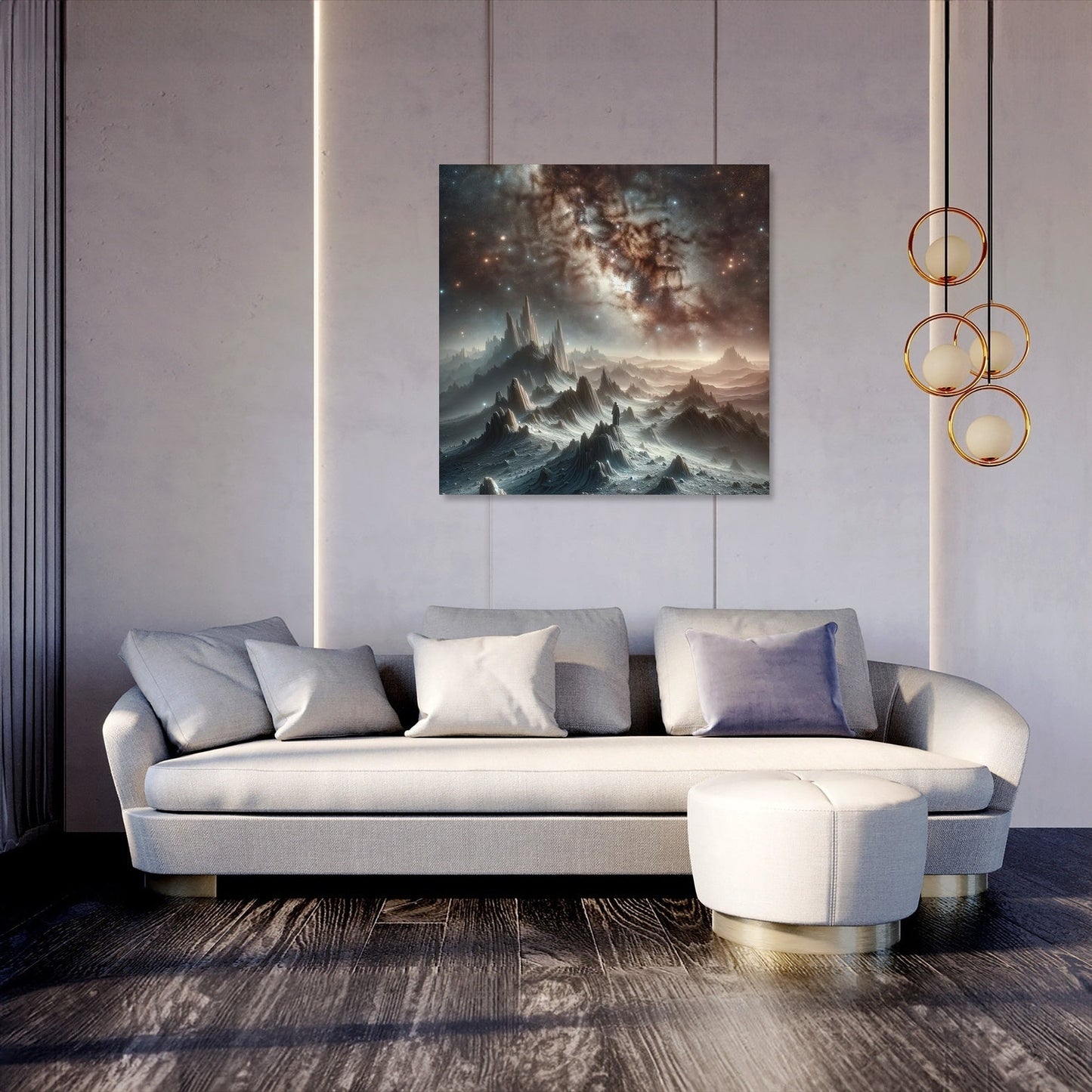 Lone Explorer Canvas