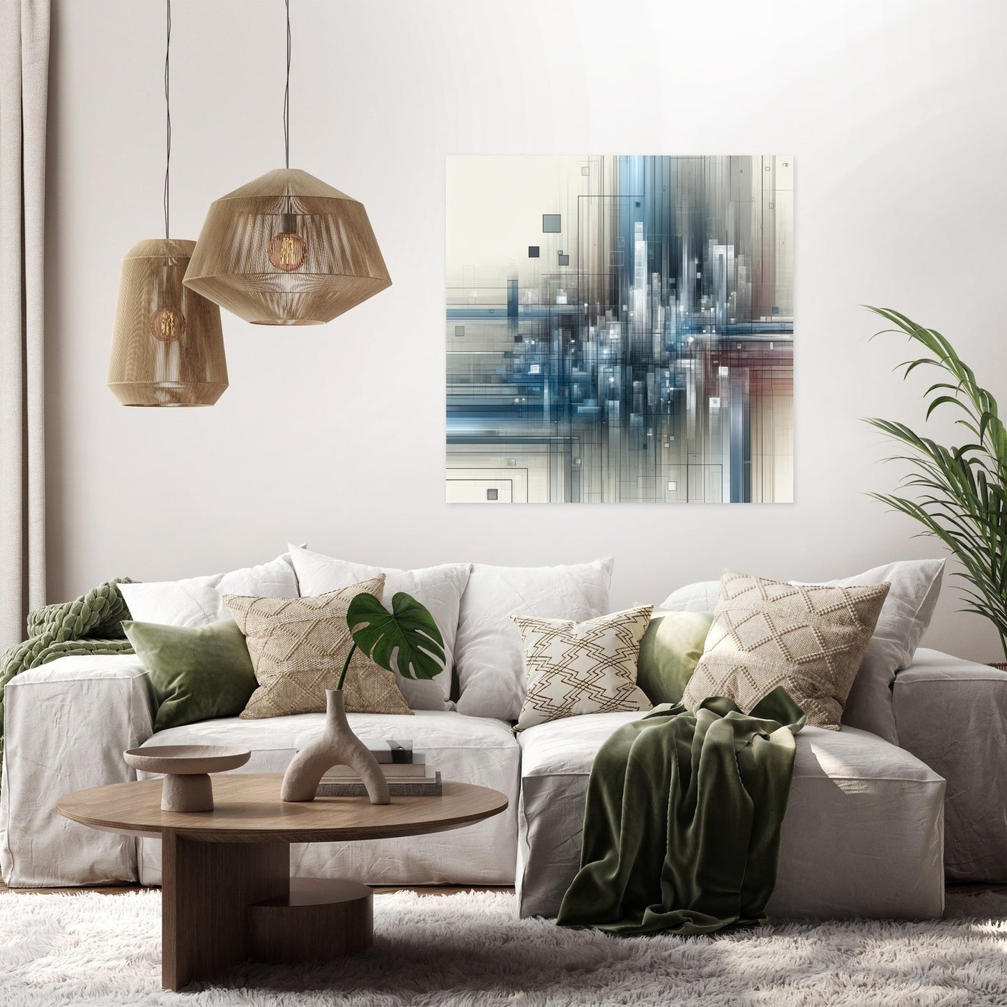 City Rhythm Canvas