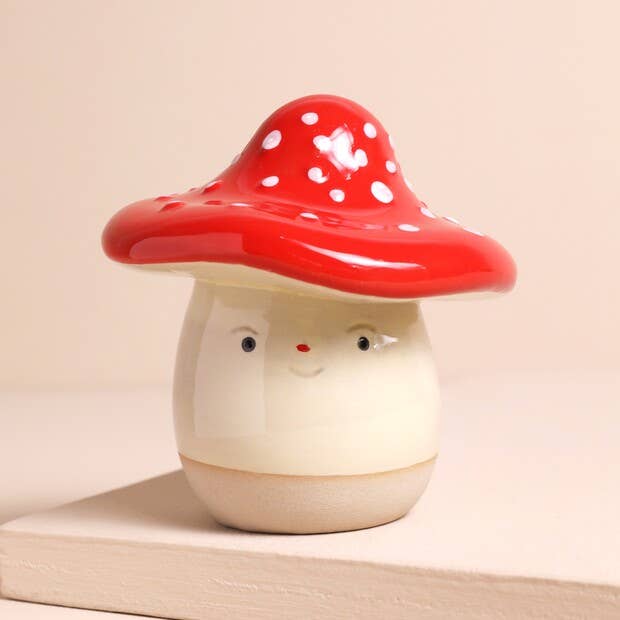 Lisa Angel Face Toadstool Money Box
