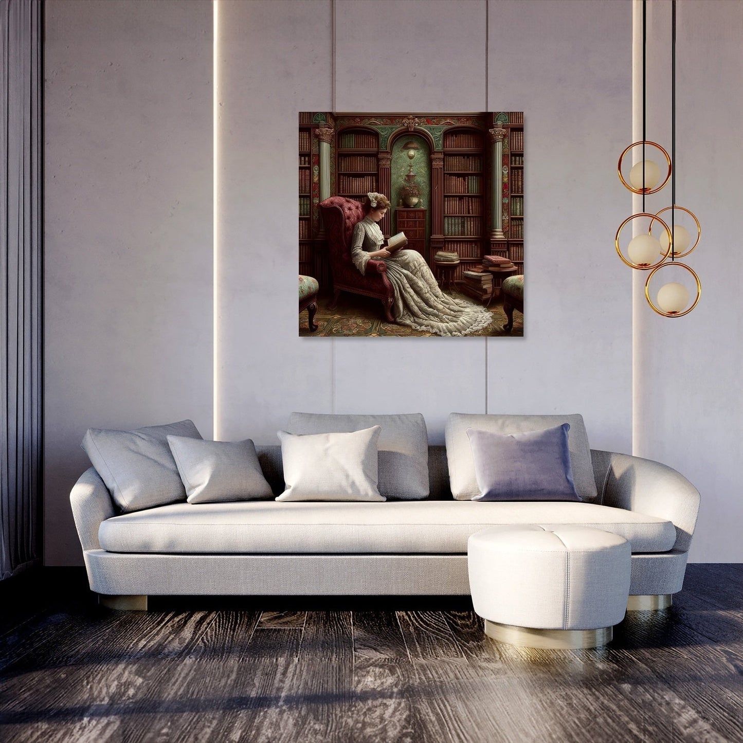 Literary Reverie Canvas