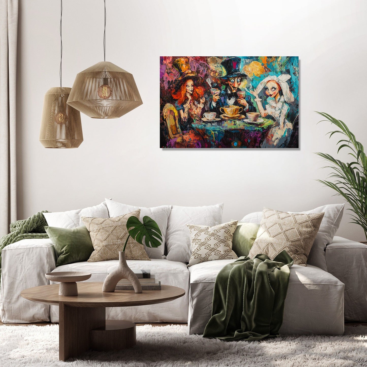 Tea Party Reverie Canvas