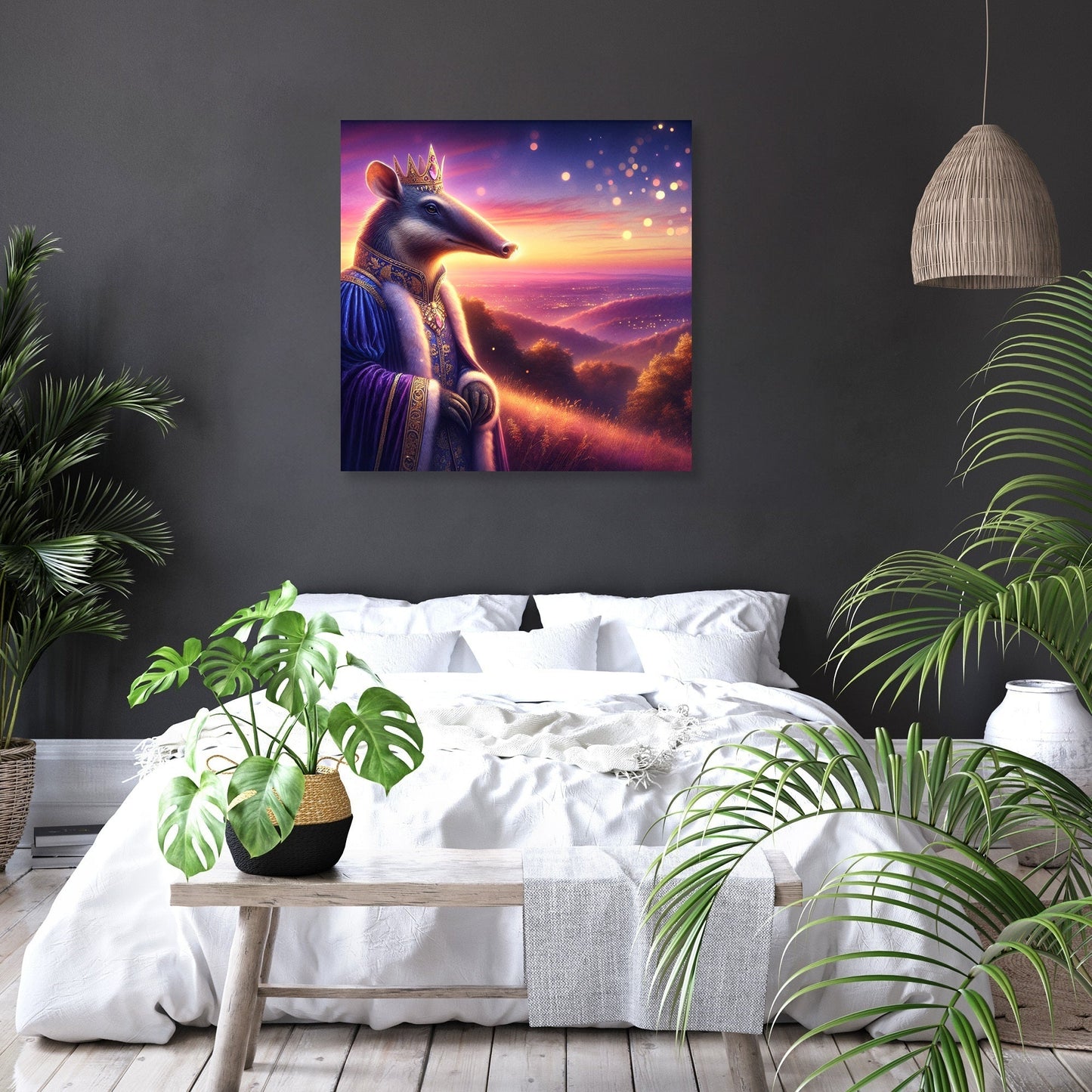Regal Aardvark Dusk Canvas