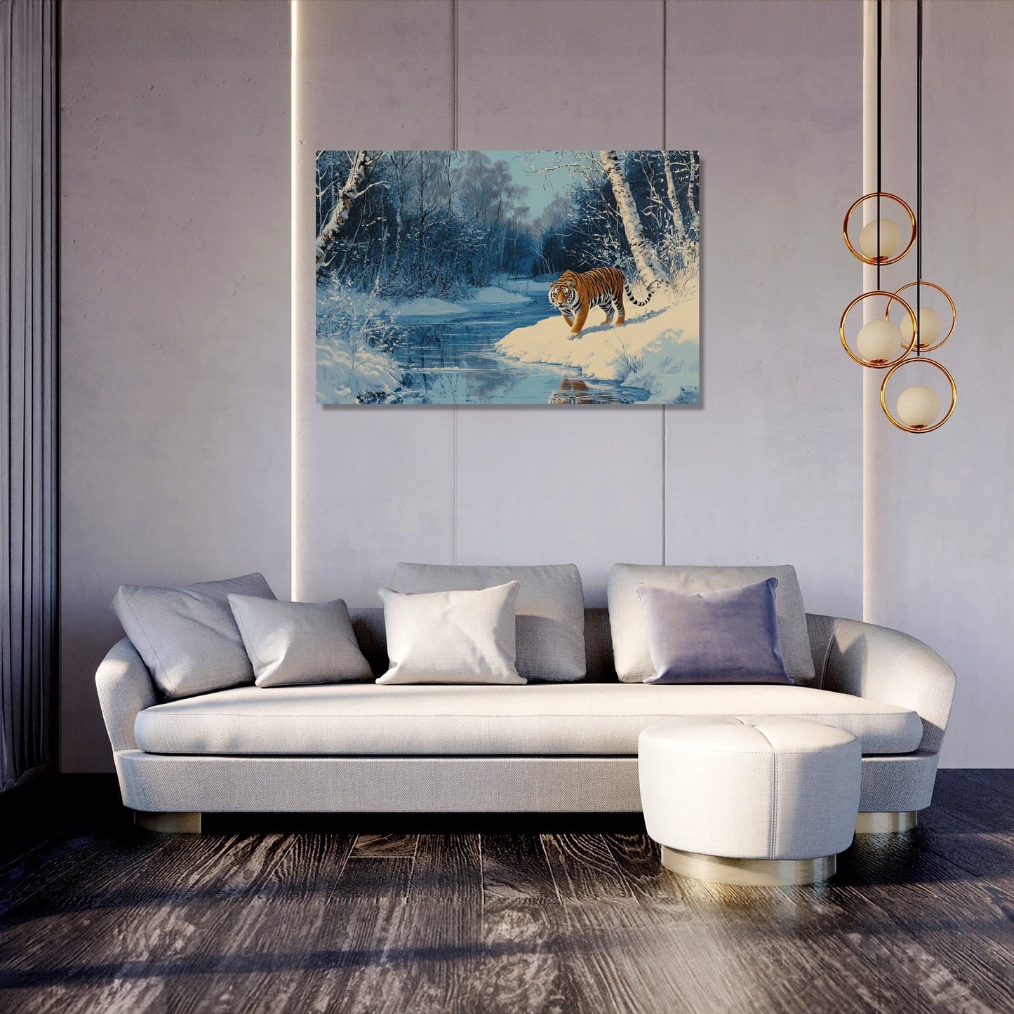 Prowling Majesty Canvas