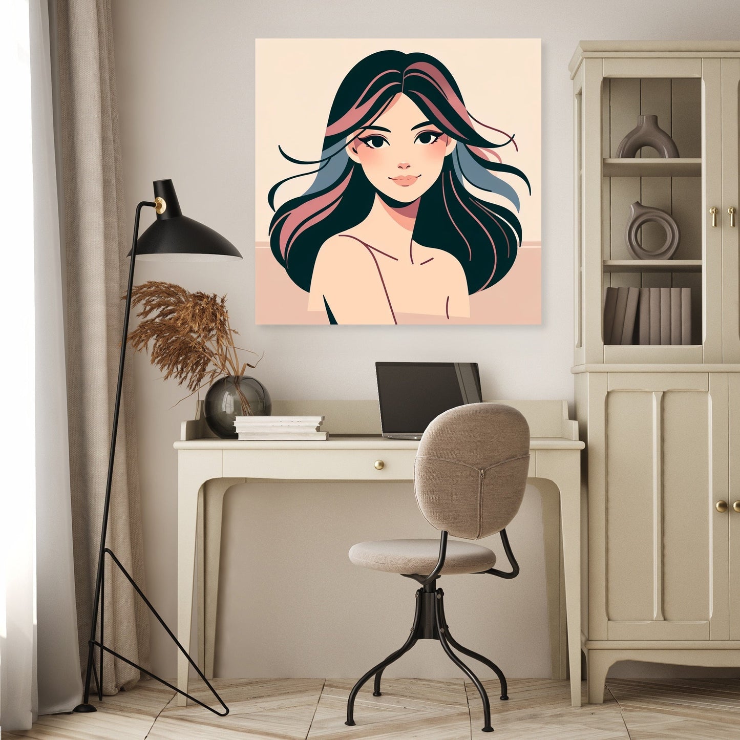 Elegant Beauty Canvas