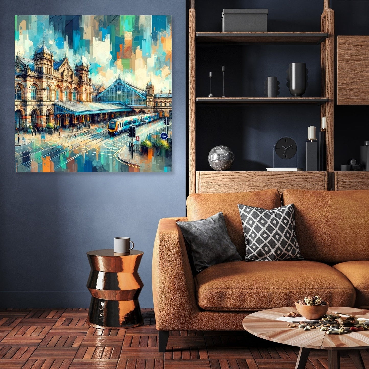 Bristol Station Impressions Canvas