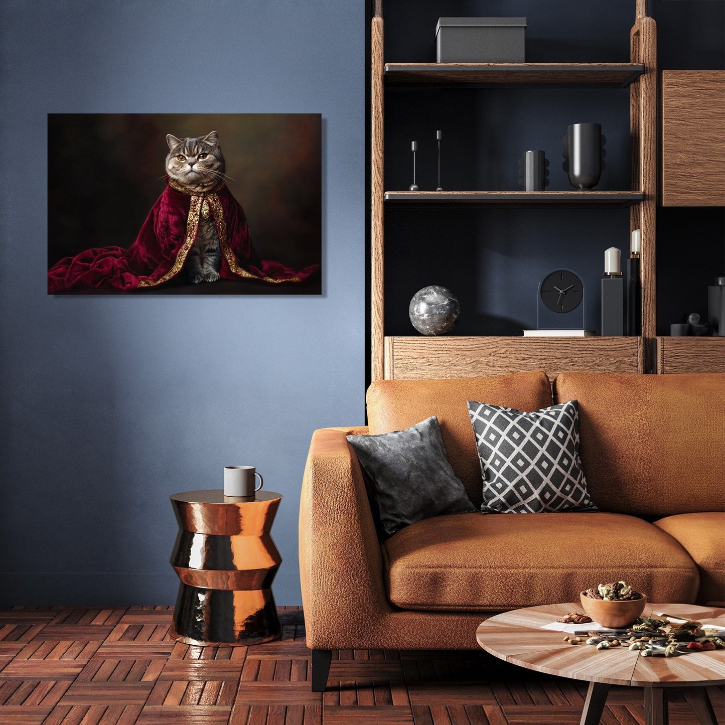 Scottish Fold Majesty Canvas