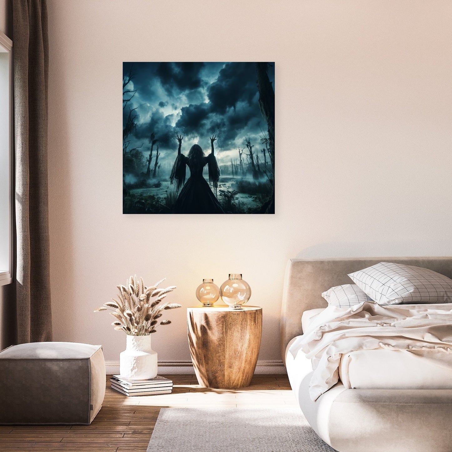 Swamp Witch's Spell Canvas