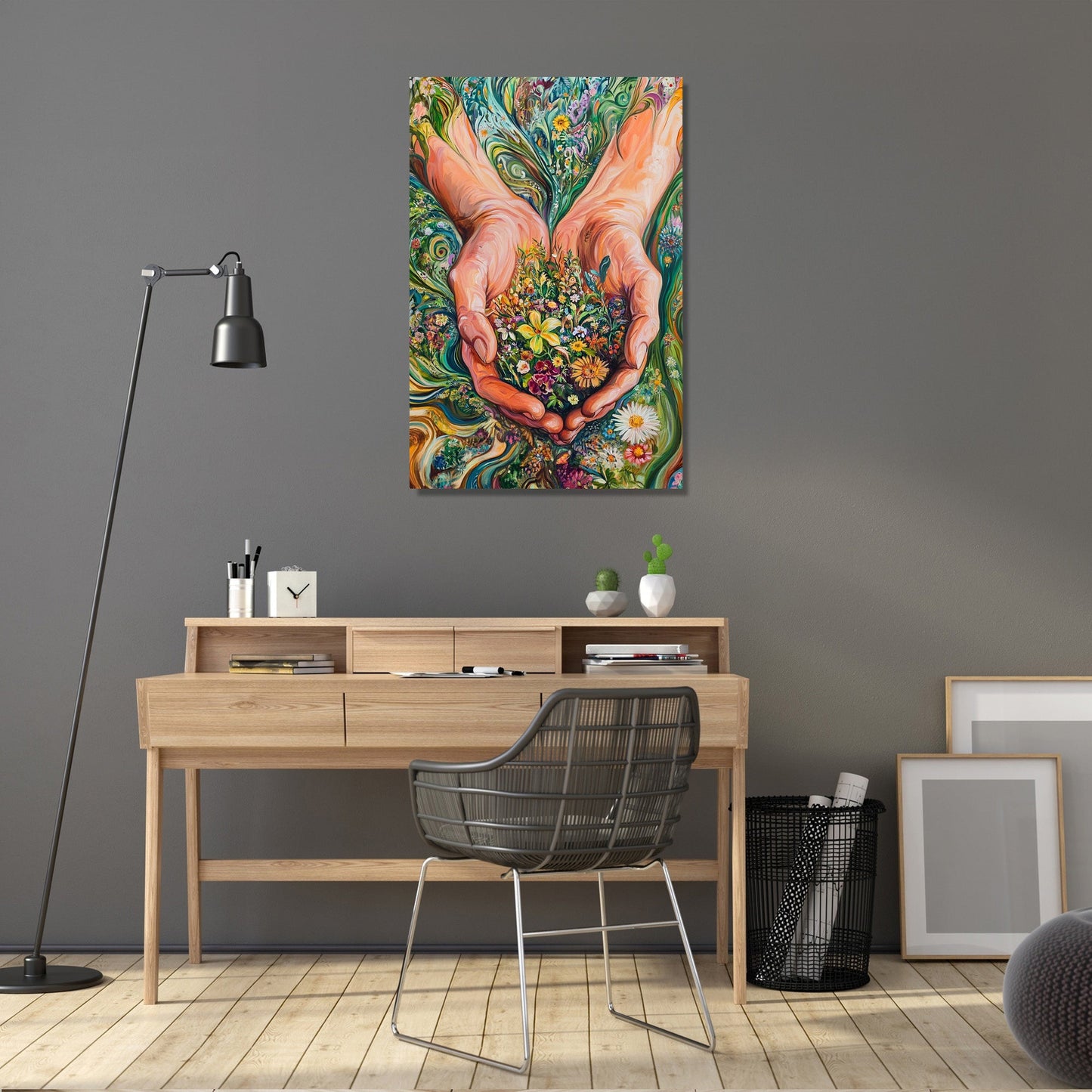 Earthly Embrace Canvas