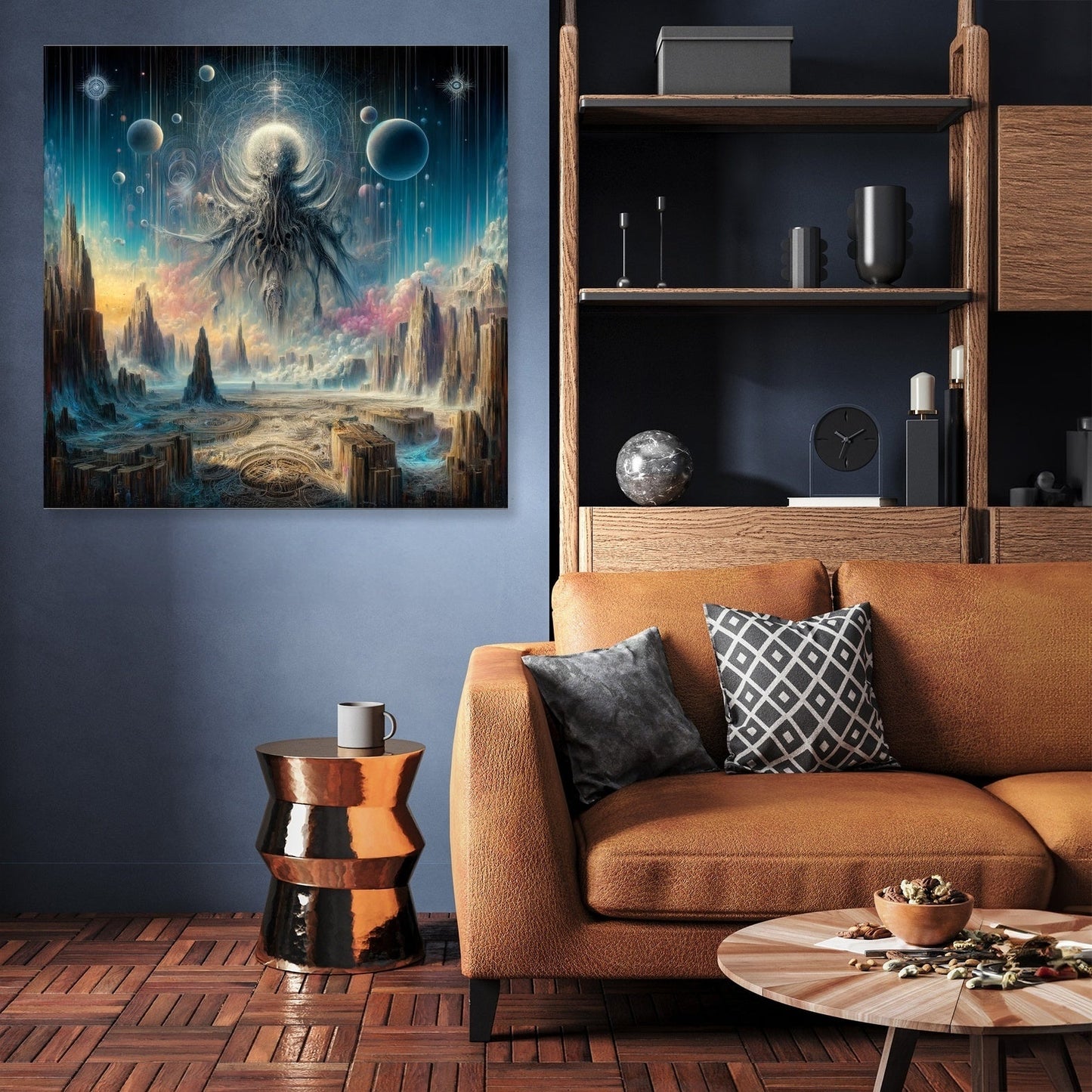Nyarlathotep's Descent Canvas