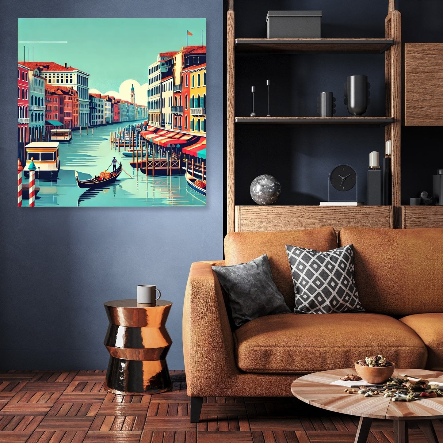 Venetian Vivid Canvas