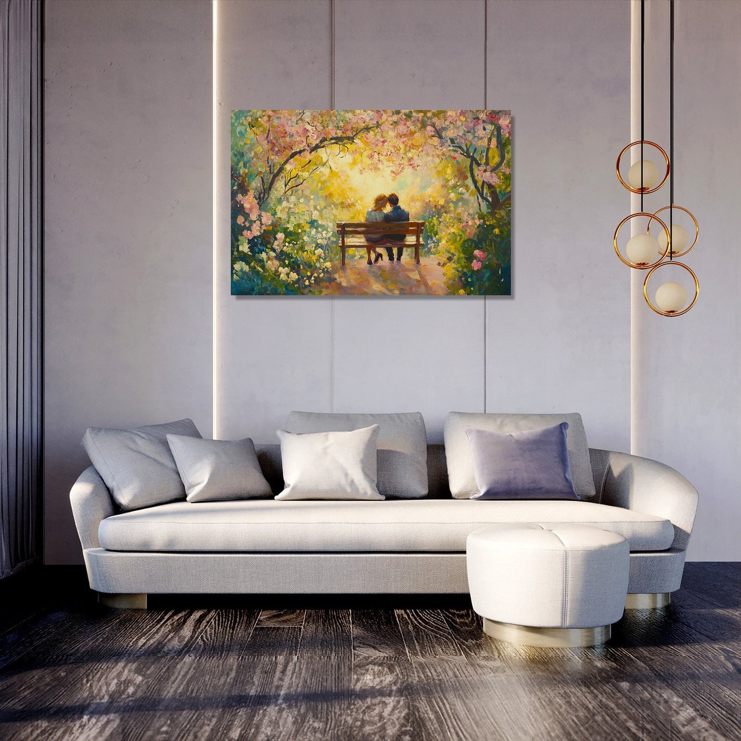 Lovers' Sanctuary Canvas