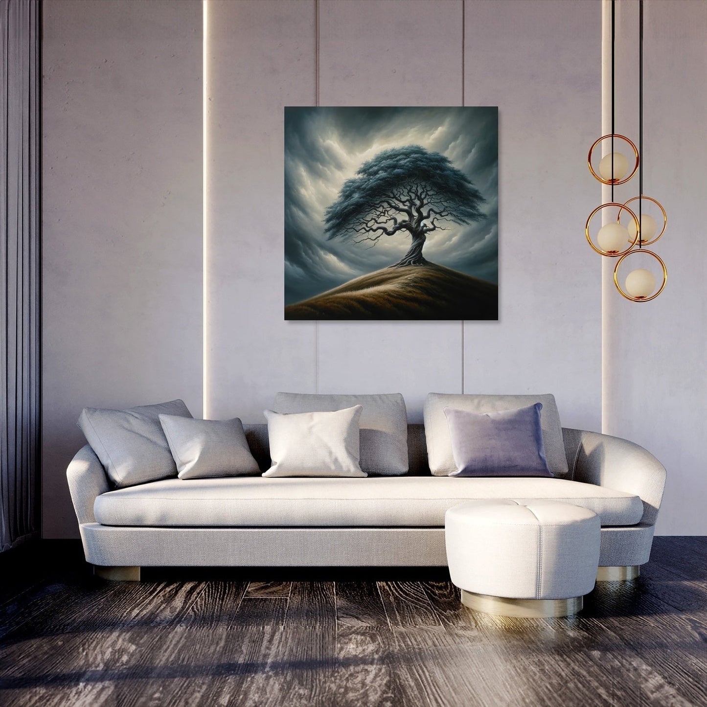 Solitude's Embrace Canvas