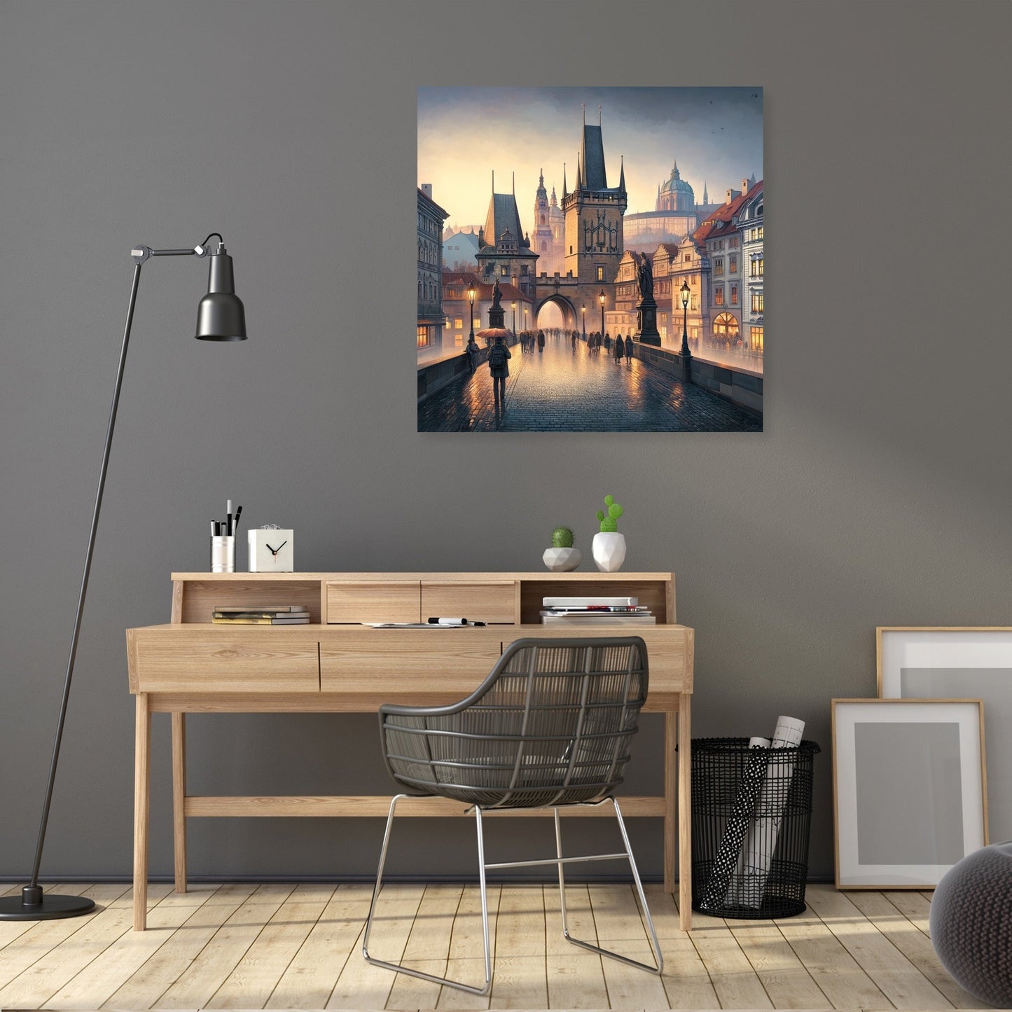 Prague Panorama Canvas