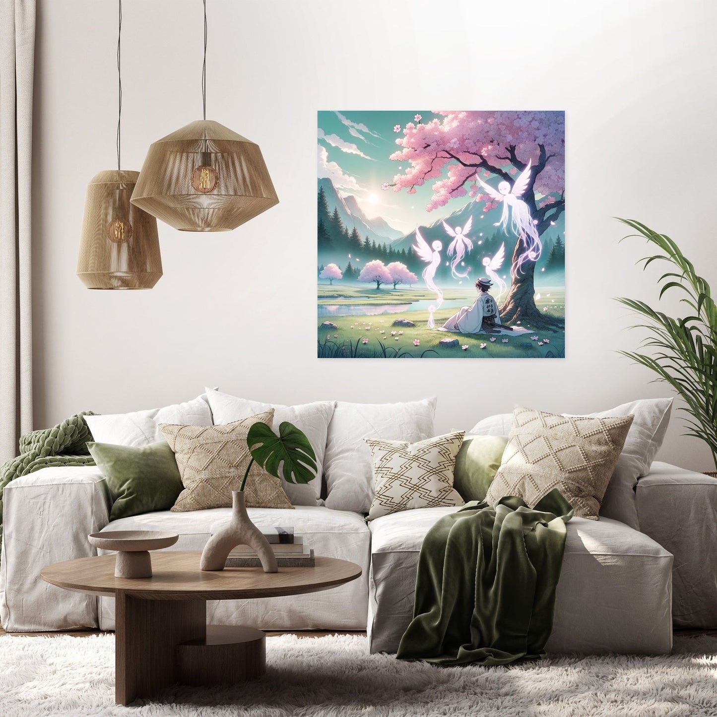 Sakura Spirit Whispers Canvas