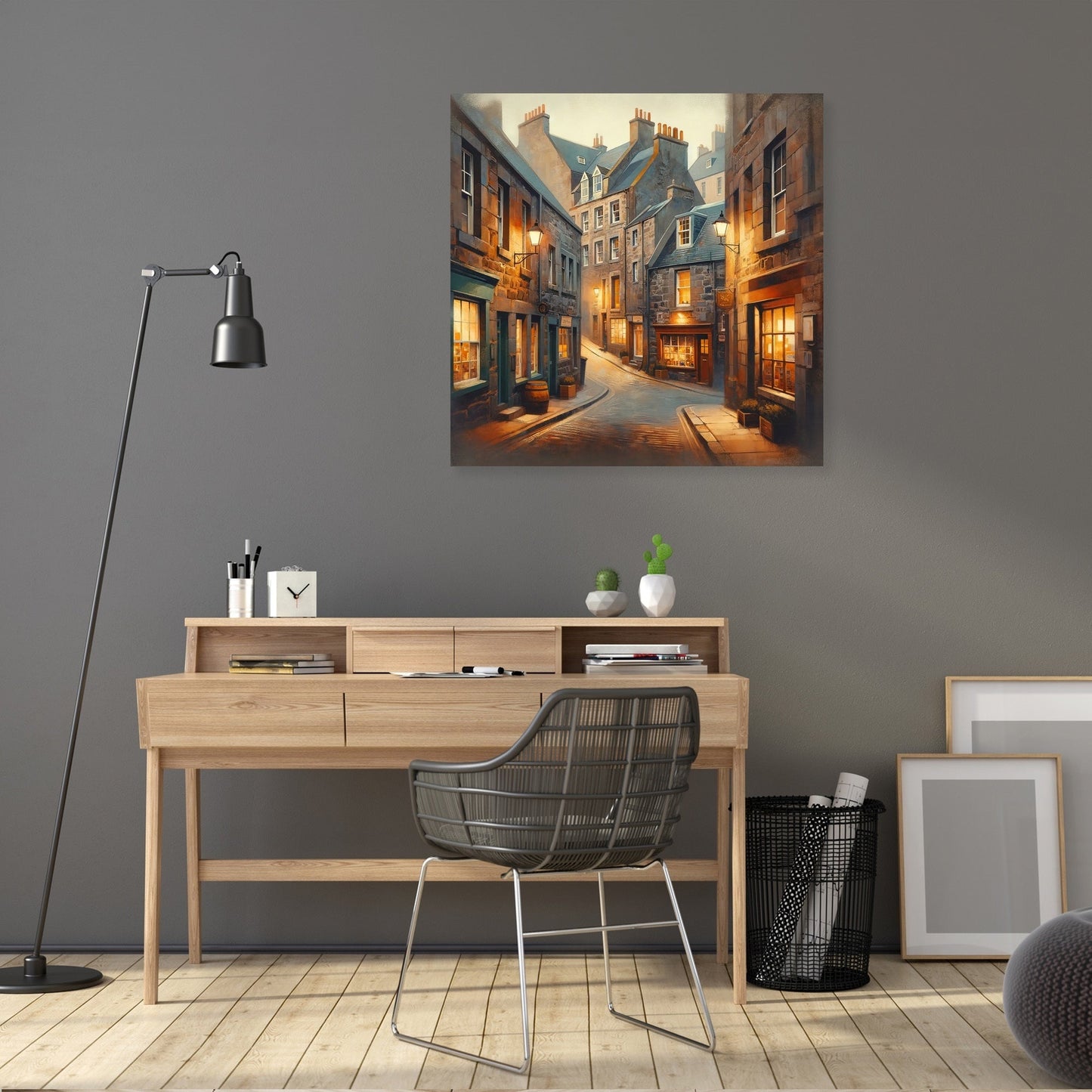 Old Town Aberdeen Essence Canvas