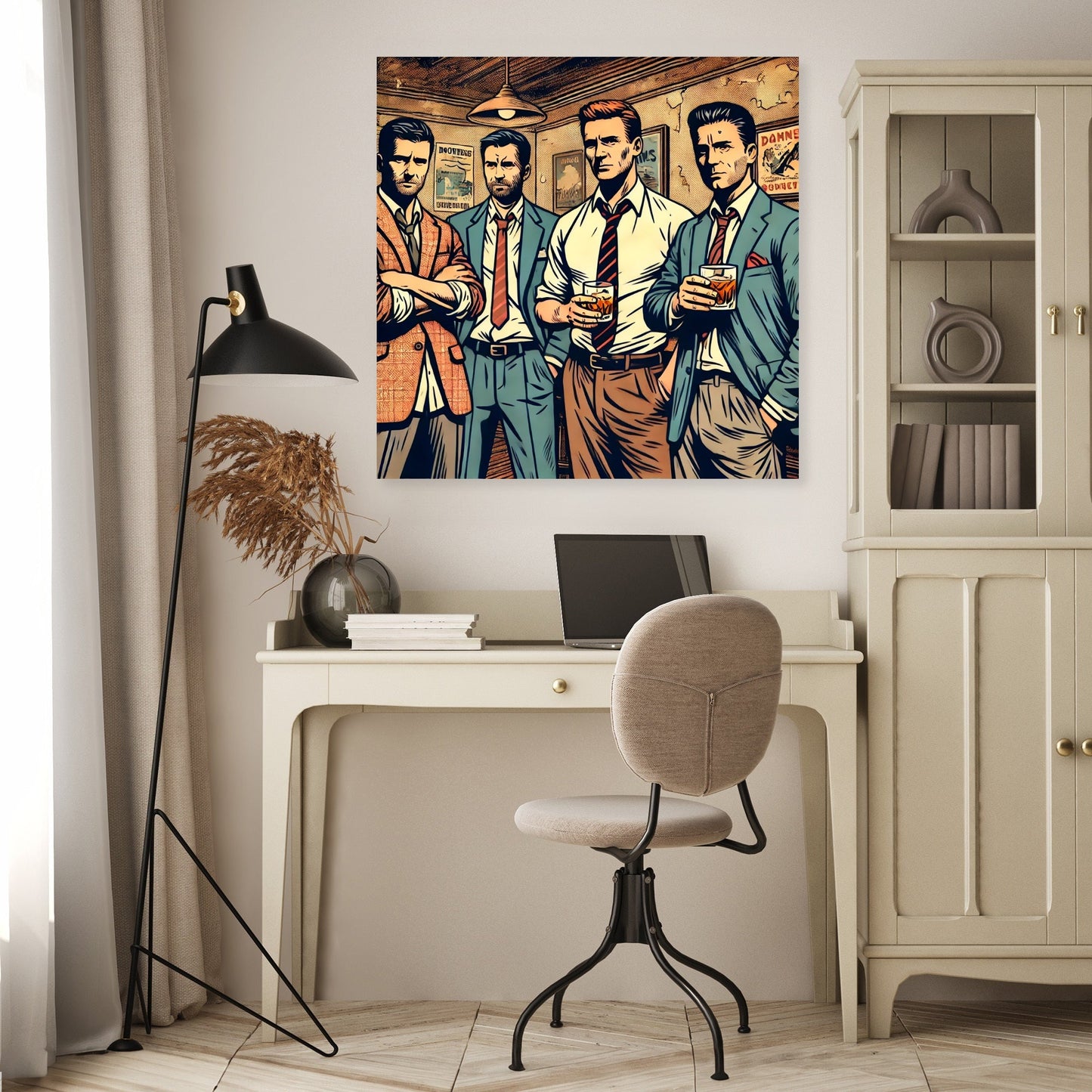 Suits and Whiskey Canvas
