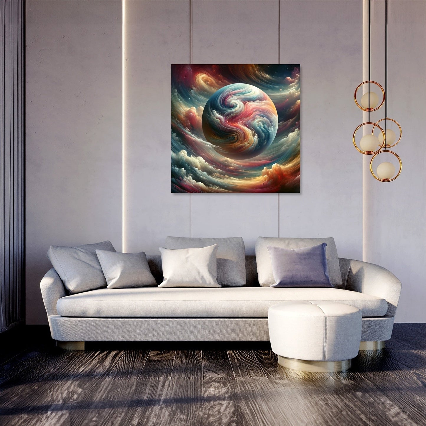 Gas Planet Canvas