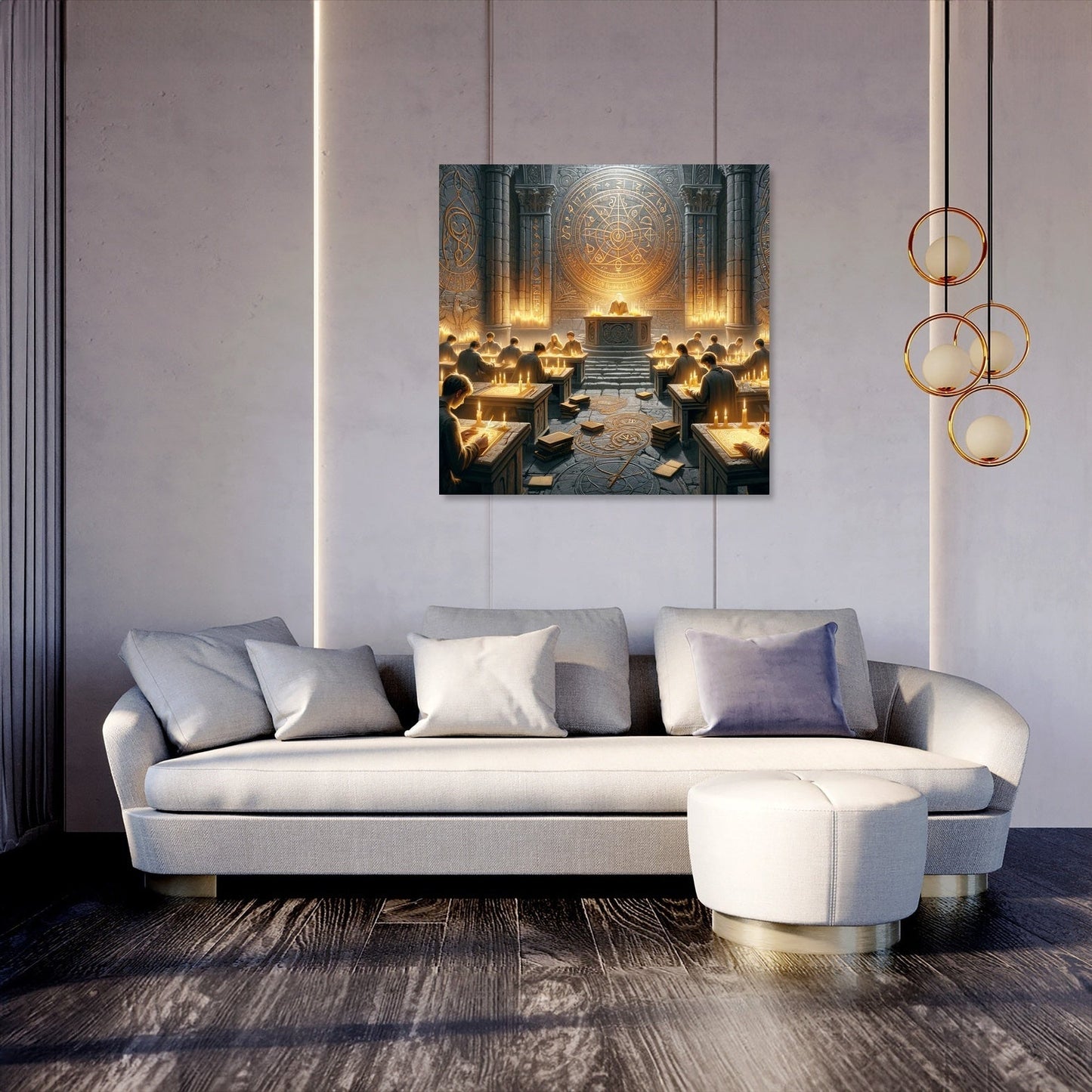Rune Scholars Canvas