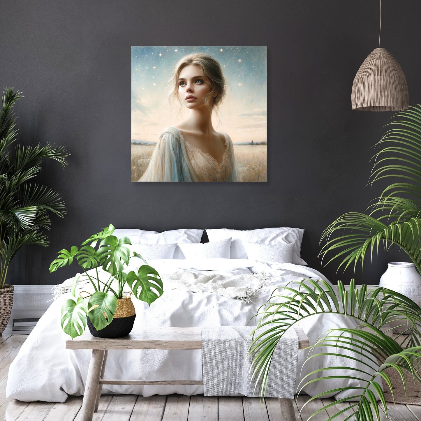 Celestial Grace Canvas