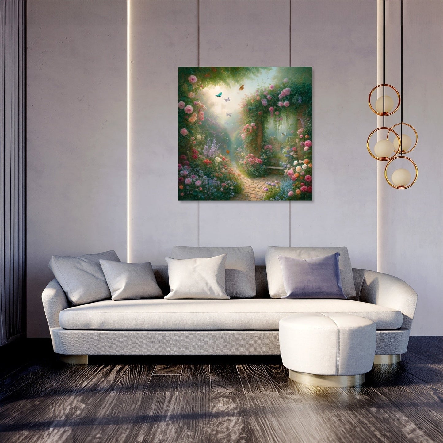 Secret Garden Retreat Canvas