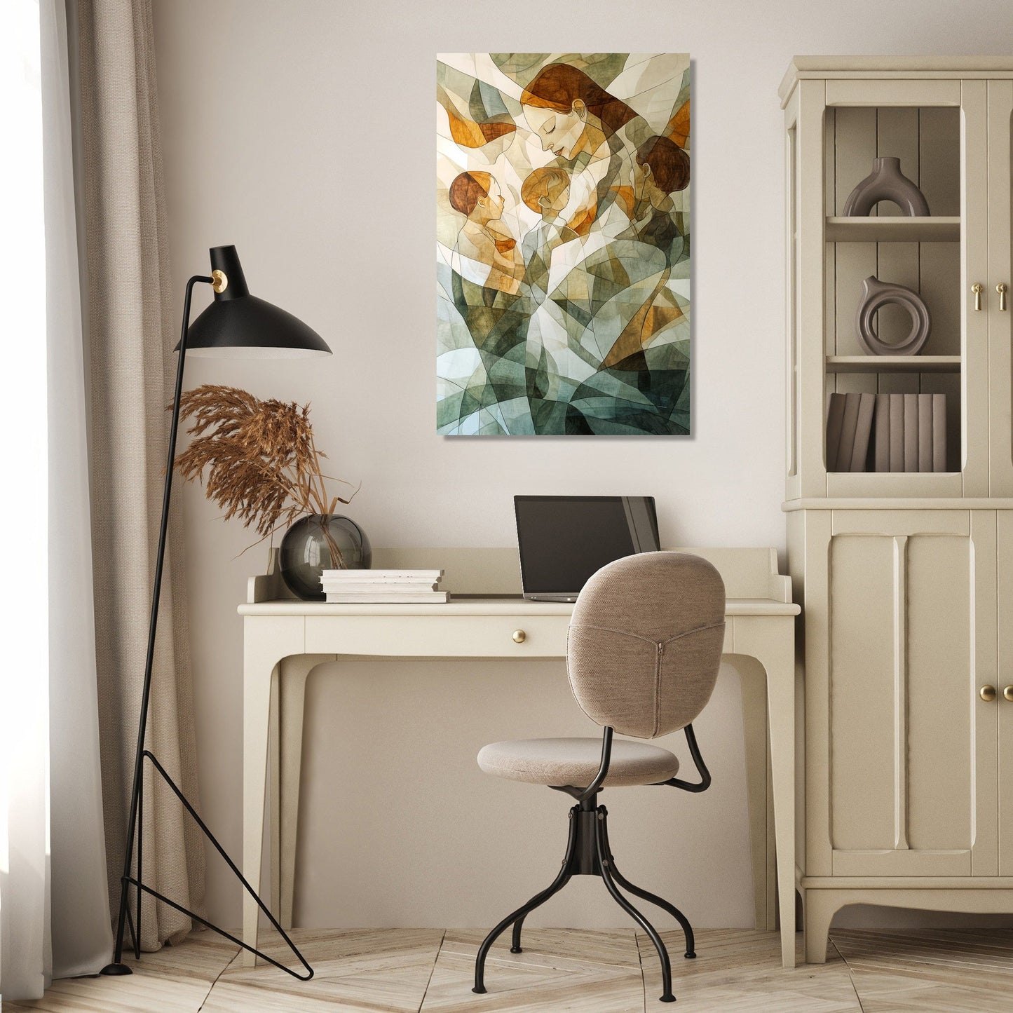 Radiant Motherhood Canvas