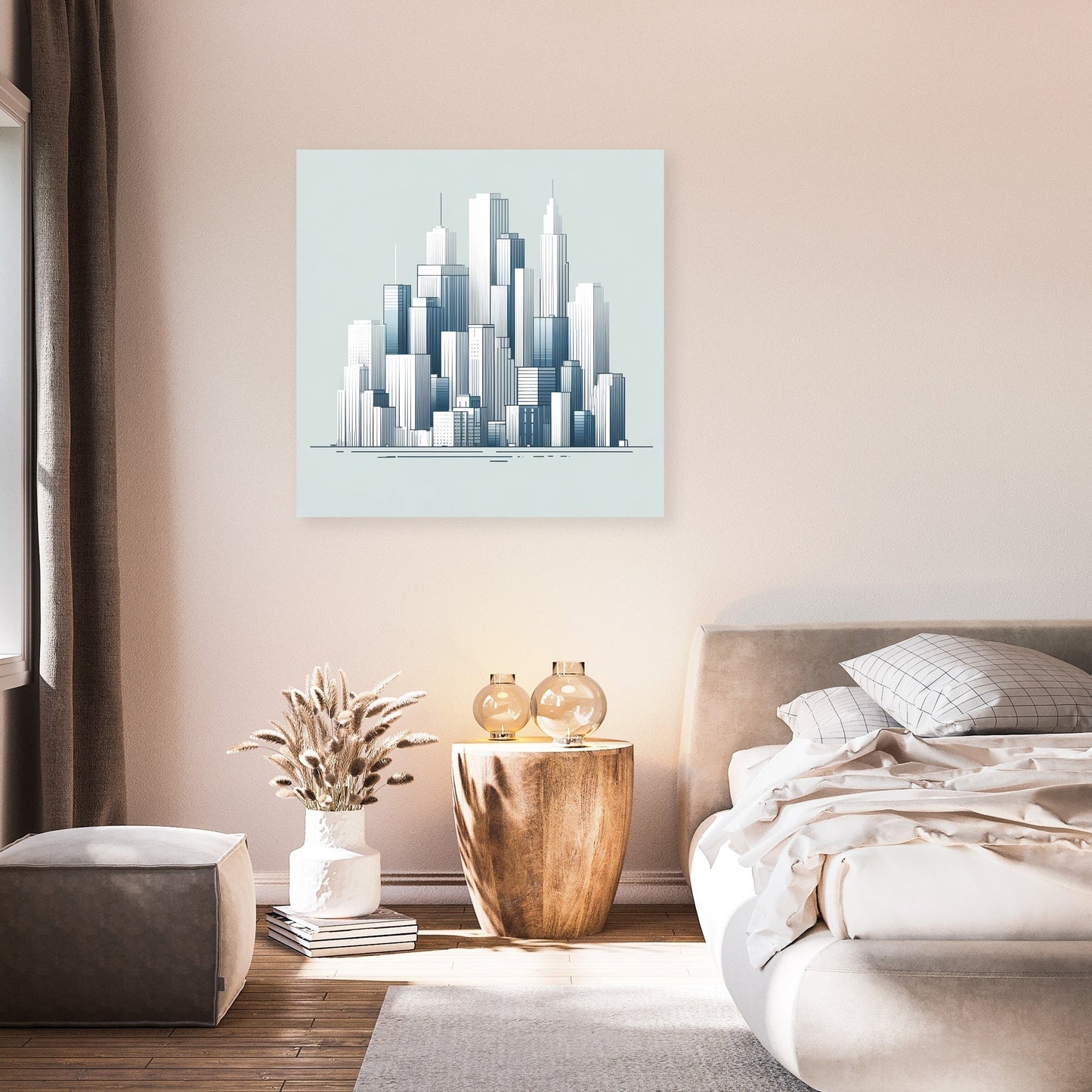Skyline Symphony Canvas