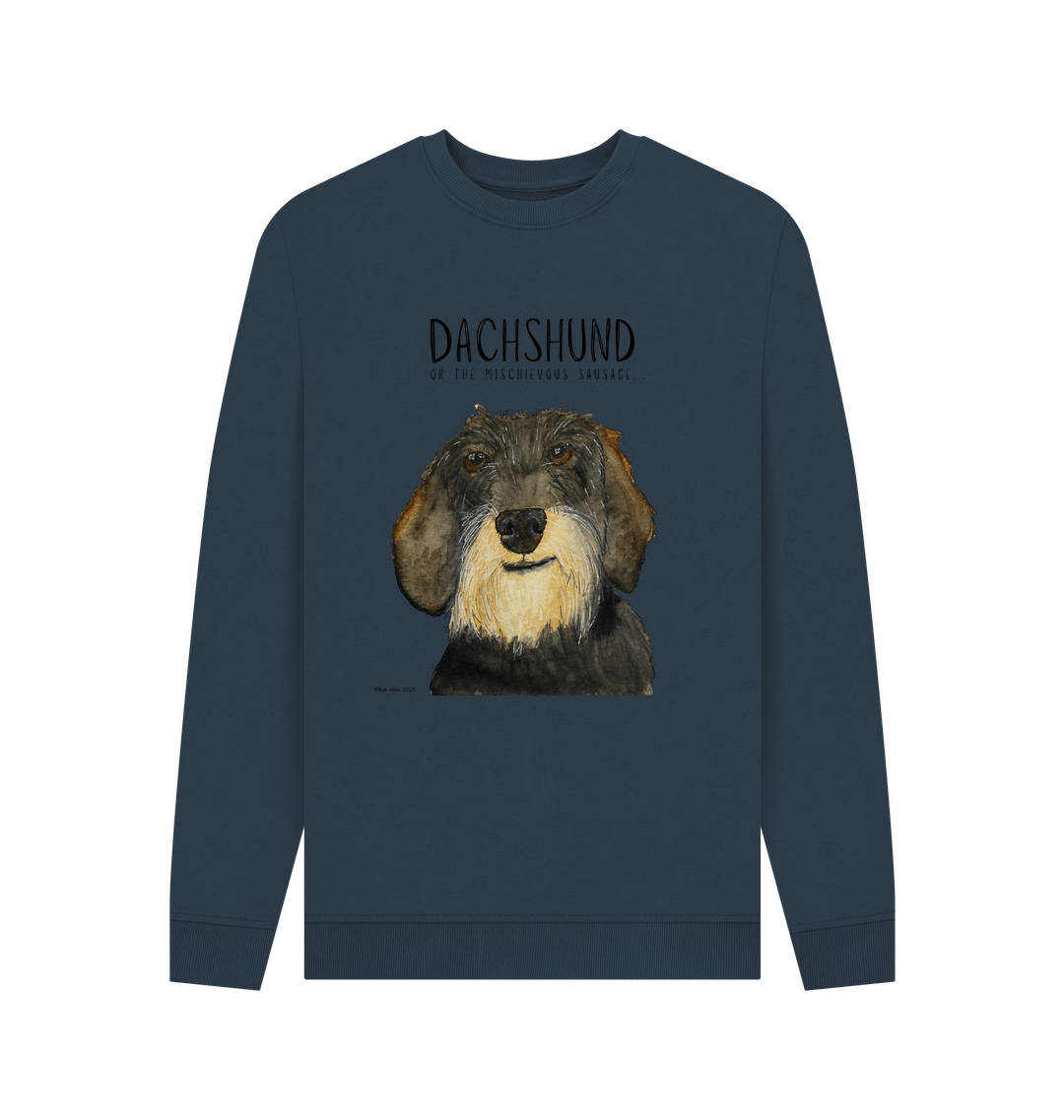 Wire Haired Hot Dog Sweatshirt – For the Fearless Doxie Fans!