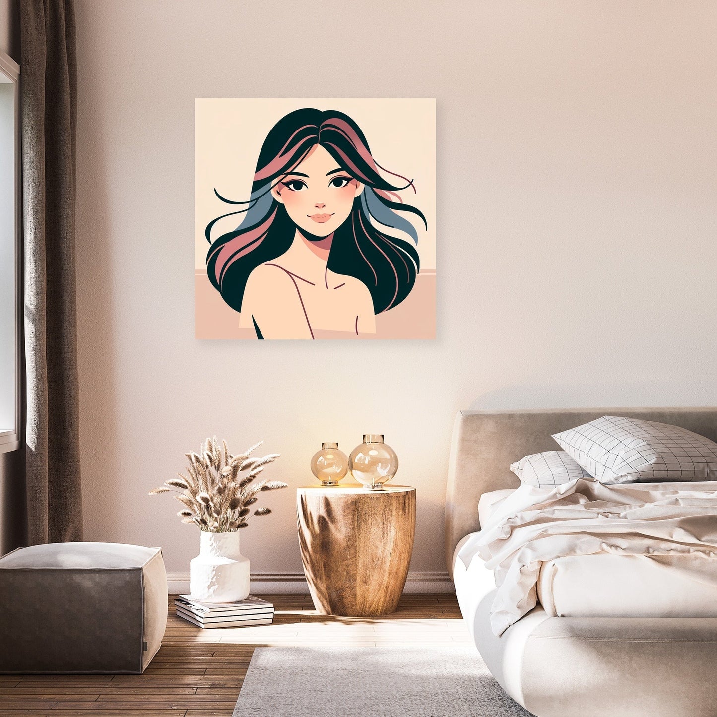 Elegant Beauty Canvas